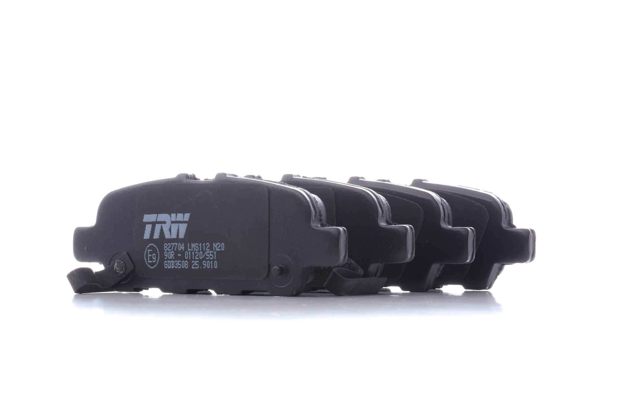 TRW Plaquettes De Frein GDB3508 Jeu De Plaquettes De Frein,Jeu de plaquettes de frein, frein à disqu