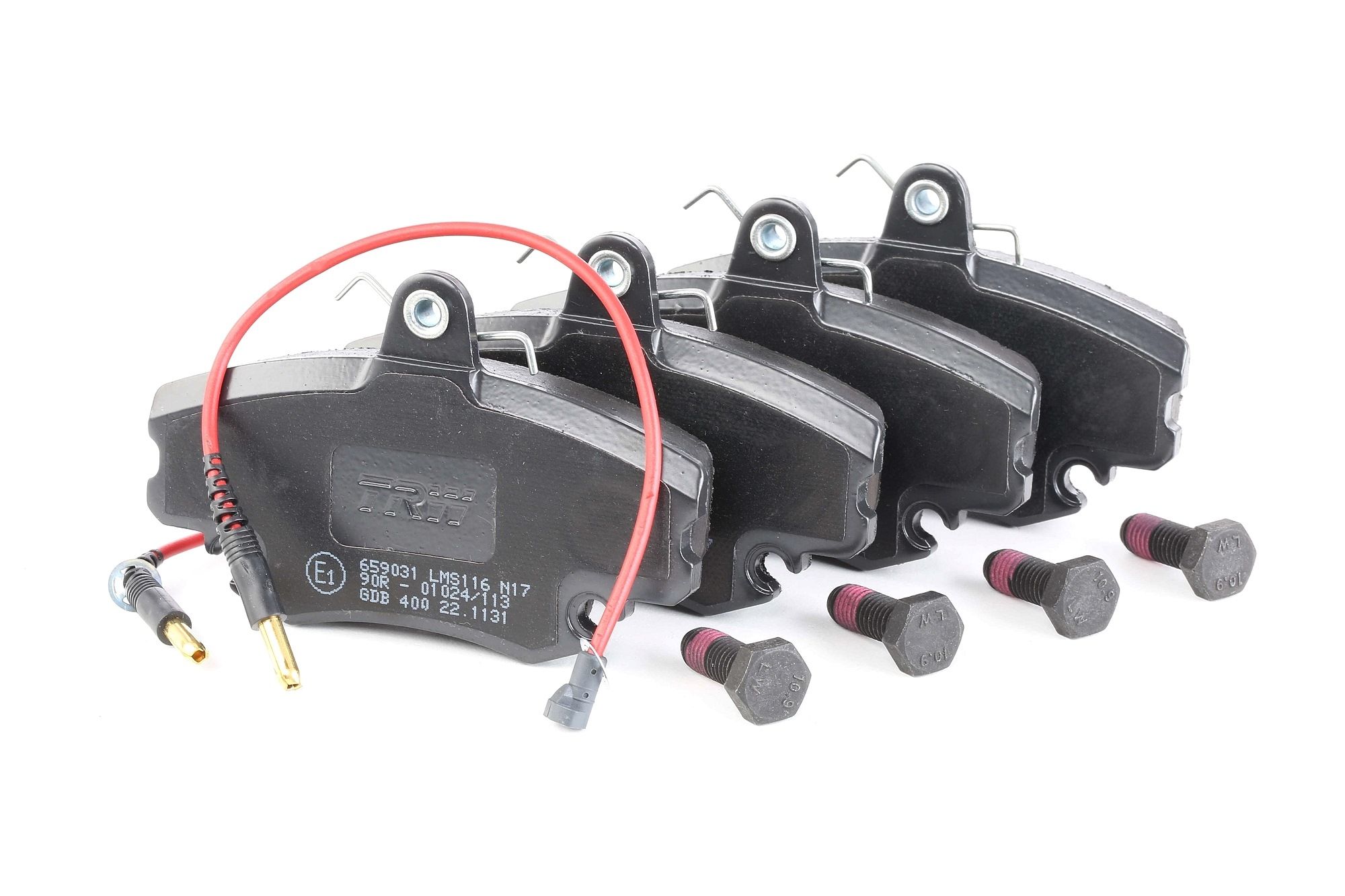 TRW Bremsbeläge GDB400 Bremsklötze,Scheibenbremsbelag RENAULT,PEUGEOT,DACIA,TWINGO I C06_,CLIO II BB0/1/2_, CB0/1/2_,TWINGO II CN0_