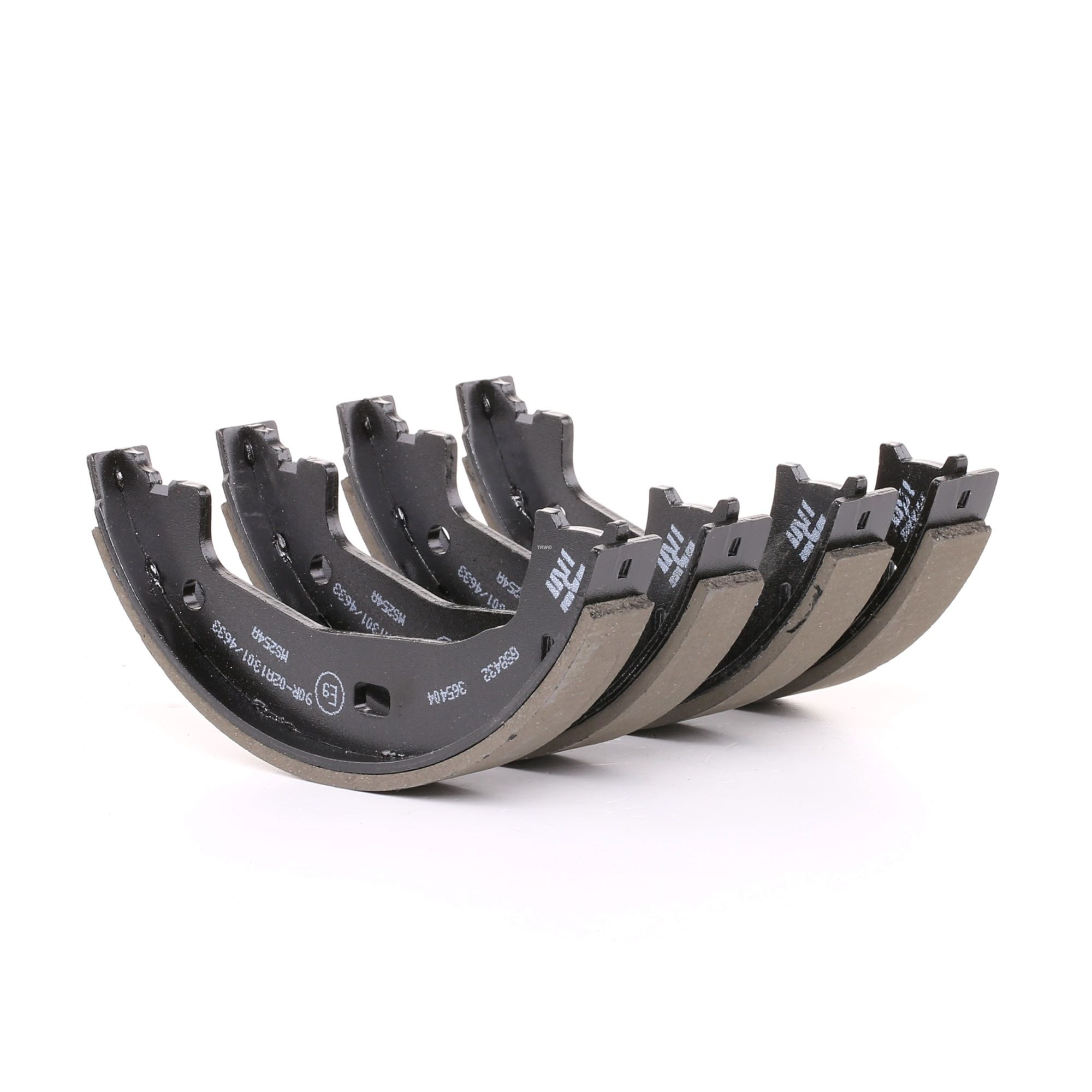 TRW Mâchoires De Frein à Main GS8432 Jeu de mâchoires de frein, frein de stationnement BMW,3 E46,3 E