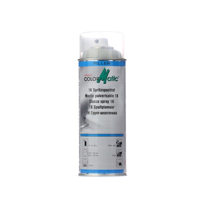 Metallspachtel DUPLI COLOR 856570 für Auto (400ml, CM 1K Spritzspachtel beige 400)