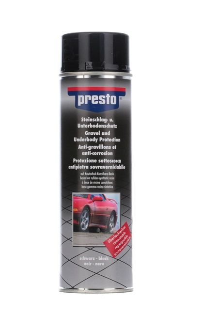 Undercoating PRESTO 306024 for car (Steinschlag ÜL schw.500, Contents: 500ml)