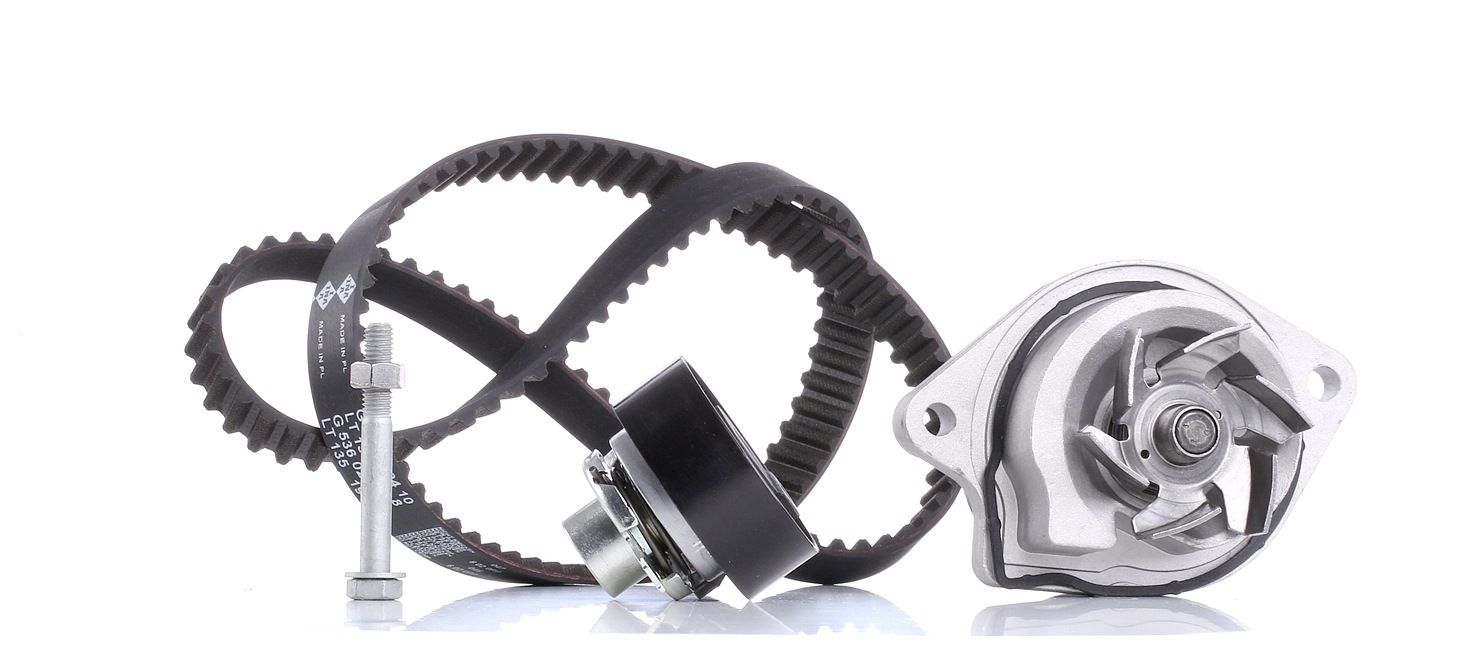 INA Pompe à Eau + Kit De Distribution 530 0166 31 Pompe à eau + kit de courroie de distribution VW,S