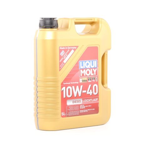LIQUI MOLY Engine Oil 1387 Car oil FIAT CROMA 2016 MY Diesel, 10W-40, Capacity: 5l 1387