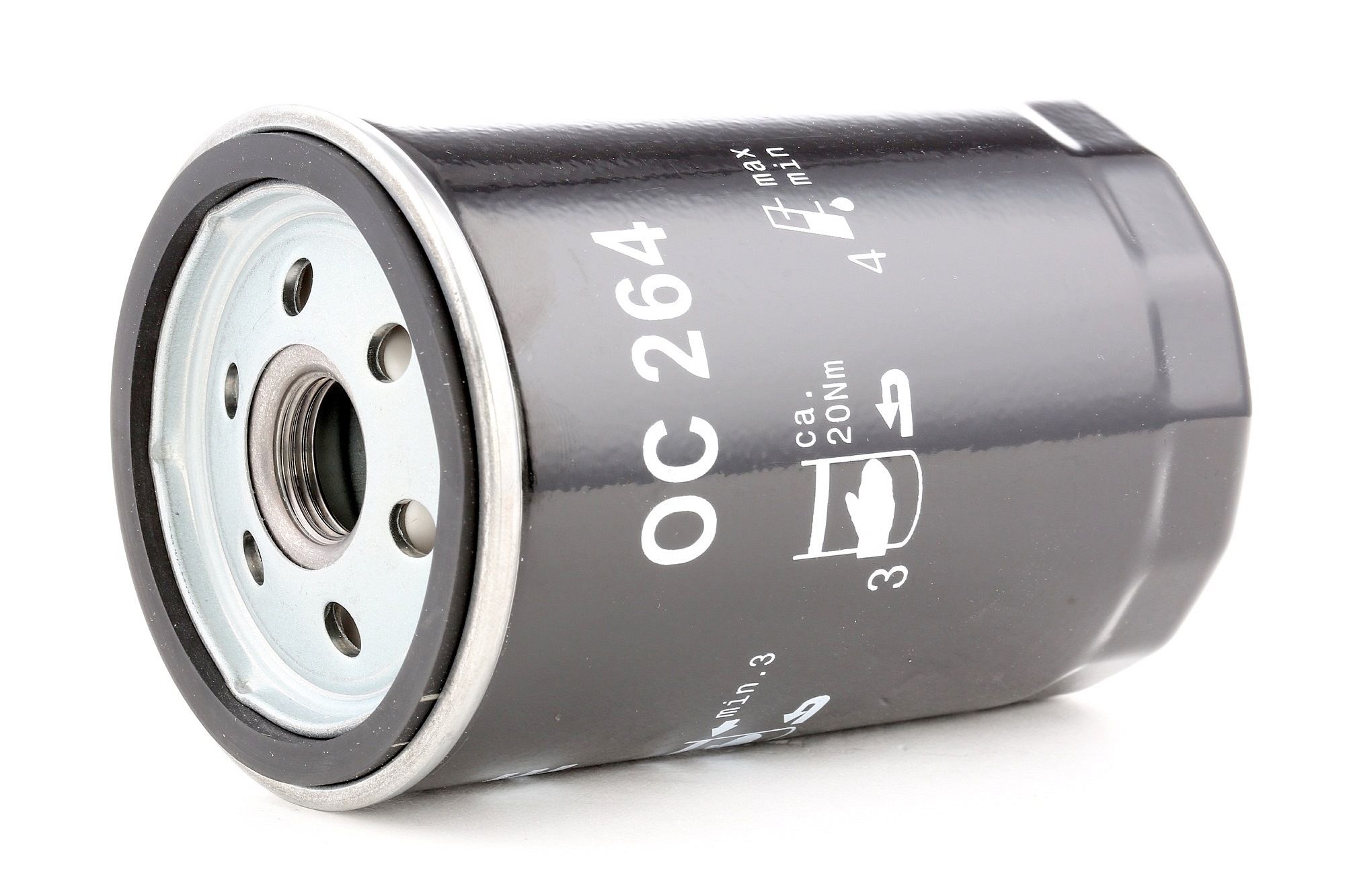 MAHLE ORIGINAL Filtre à Huile OC 264 Oil Filtre AUDI,VW,SKODA,A3 8P1,A3 Sportback 8PA,A3 8L1,A4 8D2,