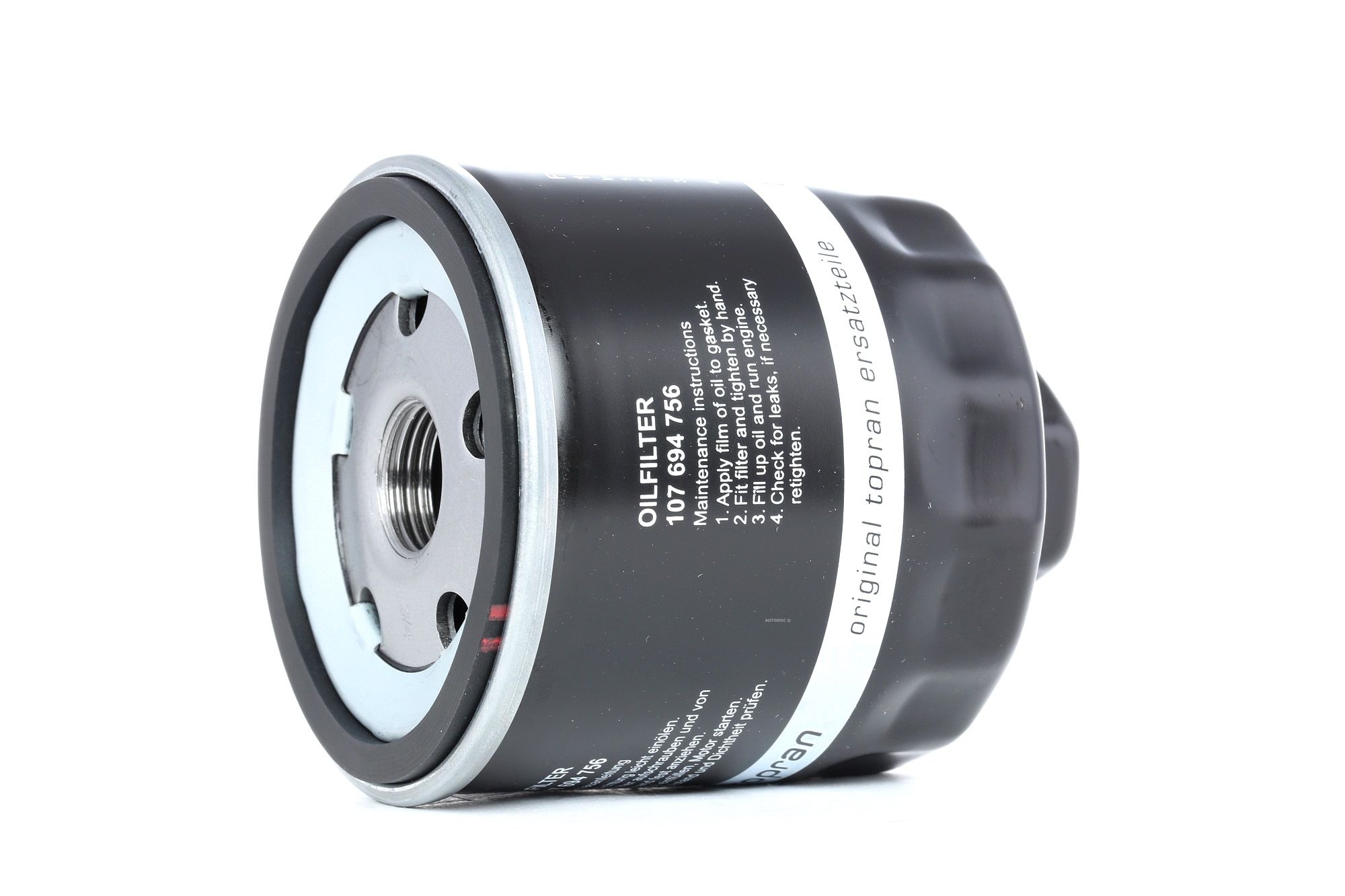 TOPRAN Filtre à Huile 107 694 Oil Filtre AUDI,VW,SKODA,A2 8Z0,GOLF IV 1J1,GOLF V 1K1,POLO 9N_,GOLF V