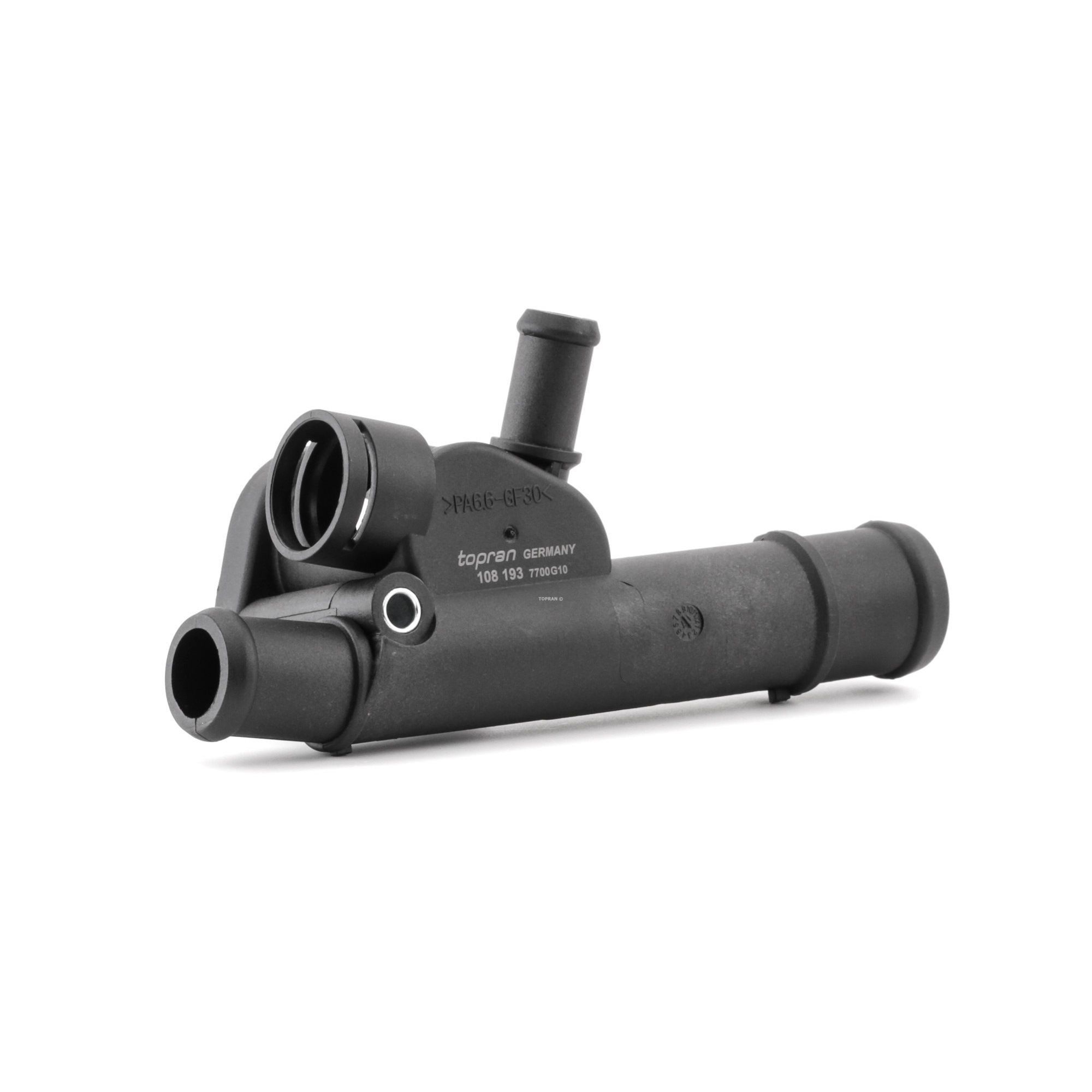 TOPRAN Bride 108 193 Bride De Liquide De Refroidissement VW,AUDI,SKODA,GOLF IV 1J1,POLO 9N_,POLO 6N2