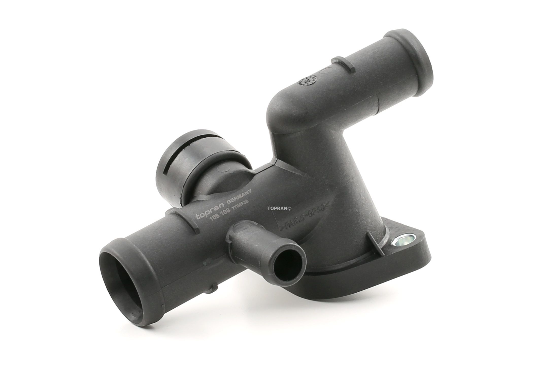 TOPRAN Bride 108 198 Bride De Liquide De Refroidissement VW,AUDI,SKODA,GOLF IV 1J1,BORA 1J2,BORA Ran