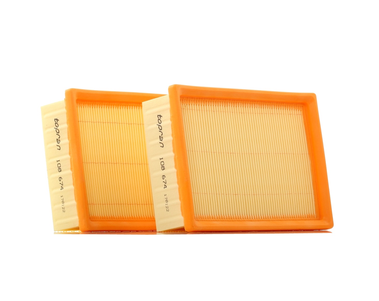 TOPRAN Filtre à Air 108 674 VW,LUPO 6X1, 6E1,CADDY II Ranchera familiar 9K9B