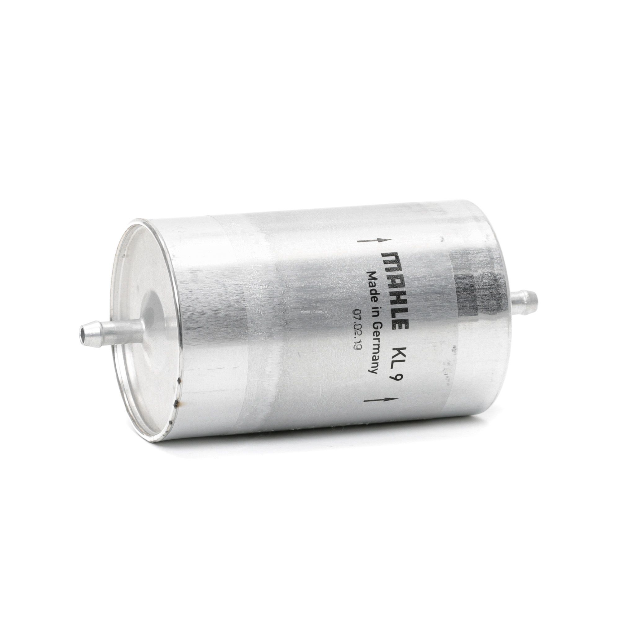 MAHLE ORIGINAL Filtre à Carburant KL 9 Filtre Fuel VW,BMW,RENAULT,SHARAN 7M8, 7M9, 7M6,3 E36,3 E30,5