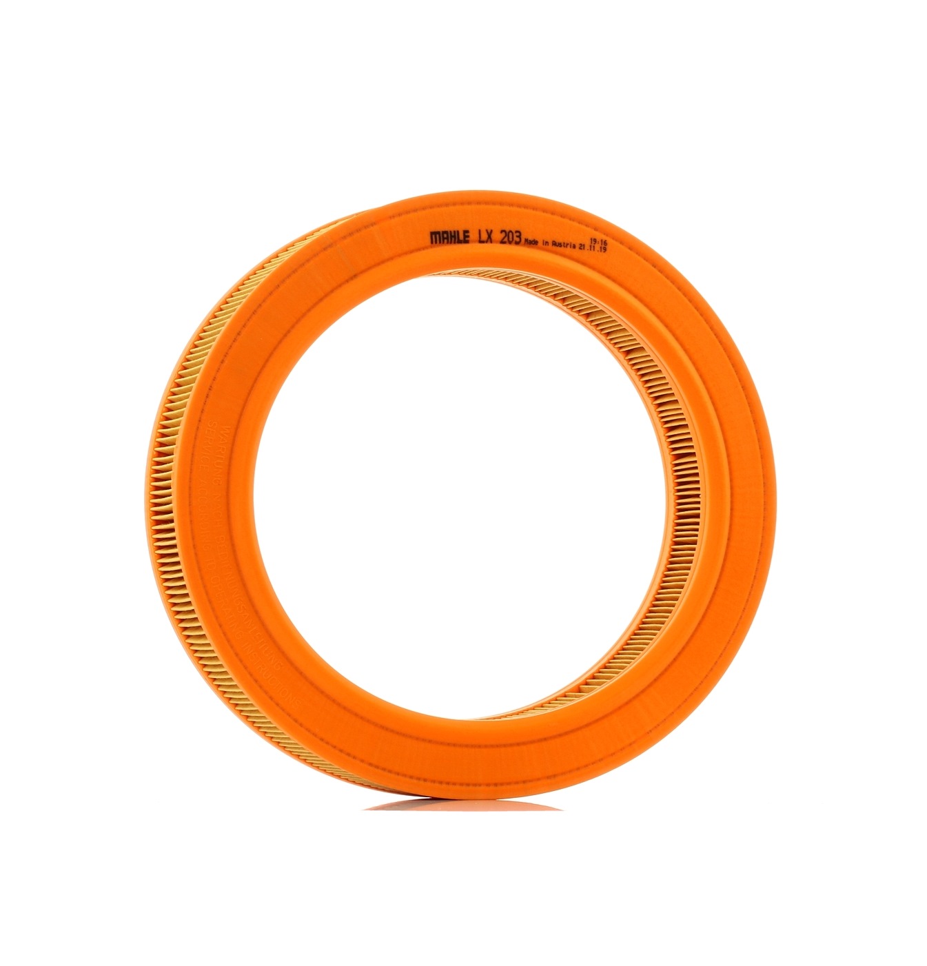 mahleoriginal MAHLE ORIGINAL Luftfilter LX 203  OPEL,VAUXHALL,CORSA B 73_, 78_, 79_,ASTRA F CC 53_, 54_, 58_, 59_,ASTRA F Caravan 51_, 52_,VECTRA A 86_, 87_