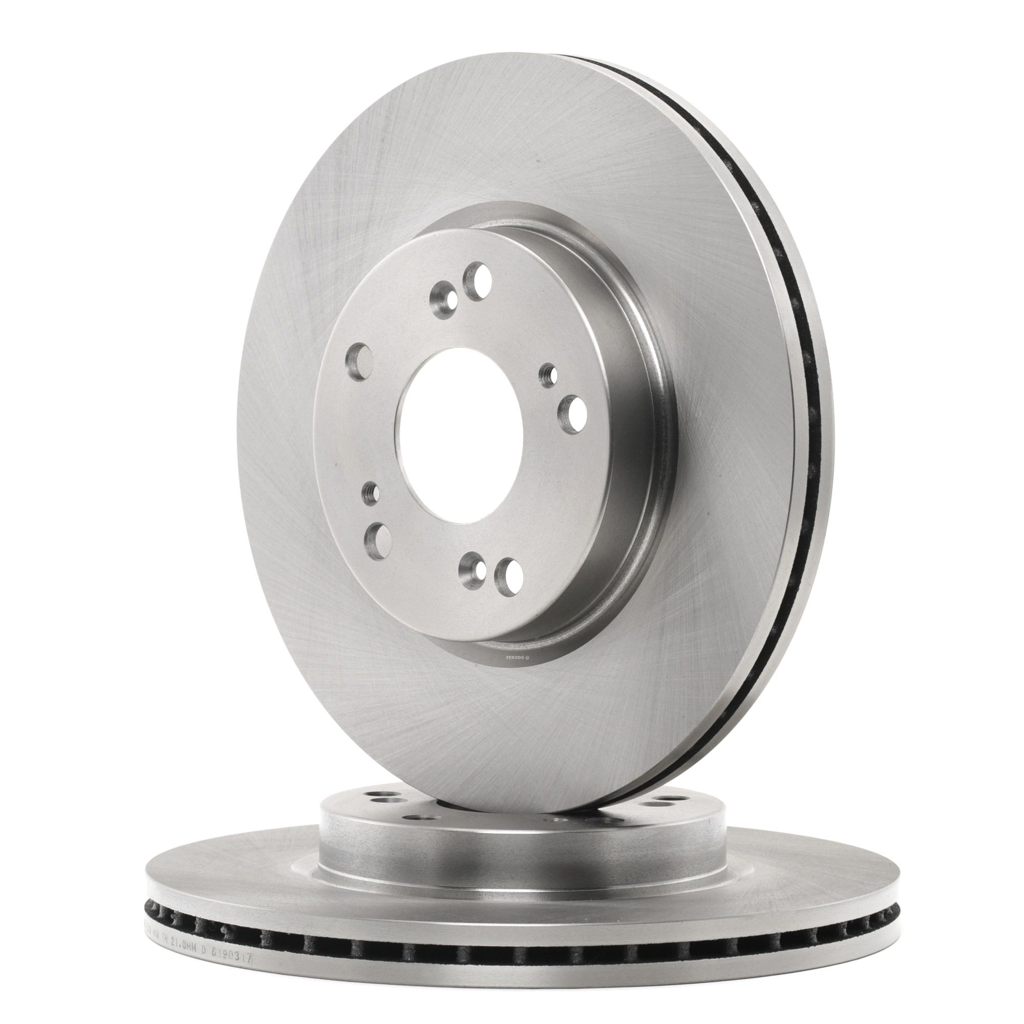 FERODO Disques De Frein DDF1539 Frein à Disque,Disque de frein HONDA,CIVIC VIII Hatchback FN, FK,FR-