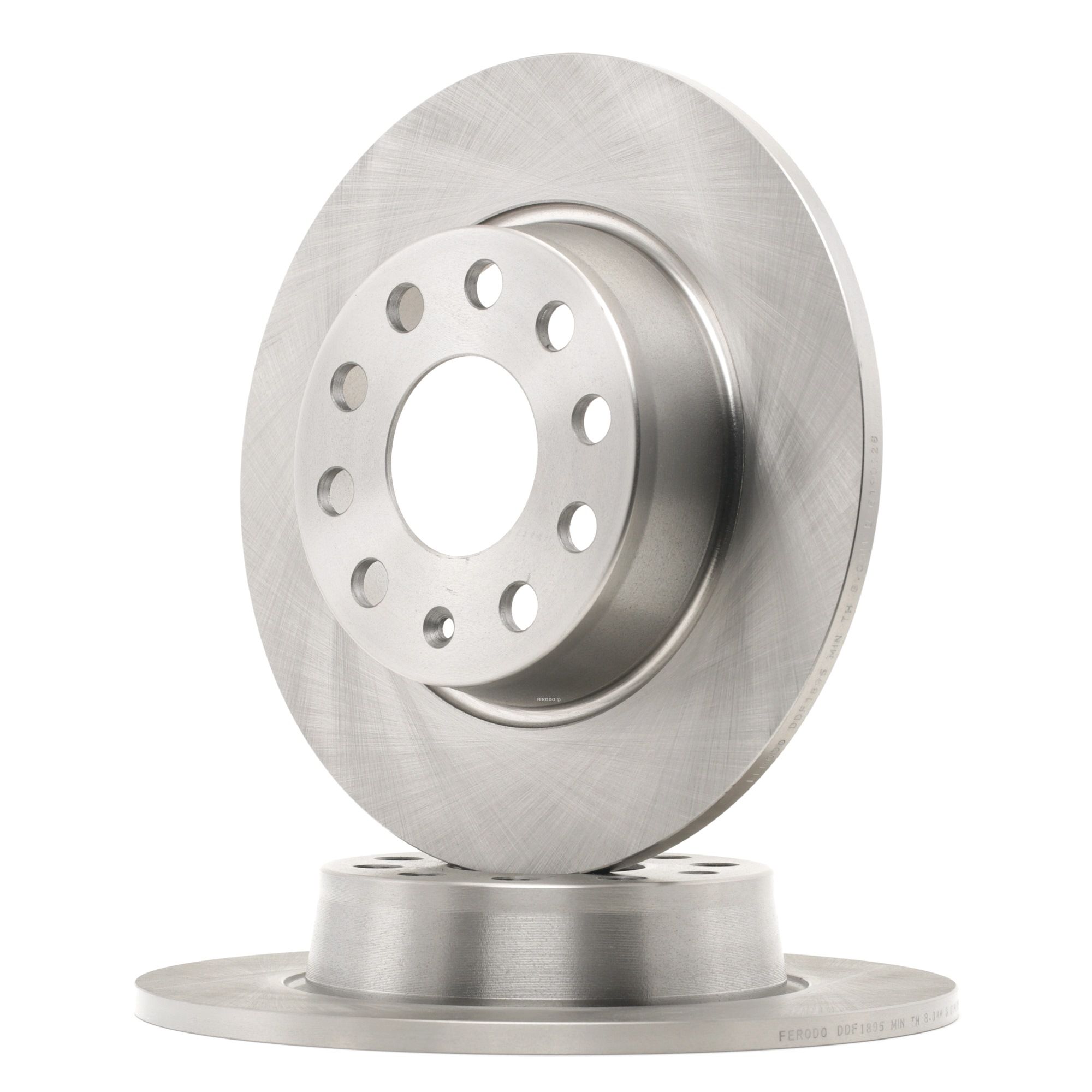 FERODO Disques De Frein DDF1895 Frein à Disque,Disque de frein AUDI,VW,SKODA,A3 8P1,A3 Sportback 8PA
