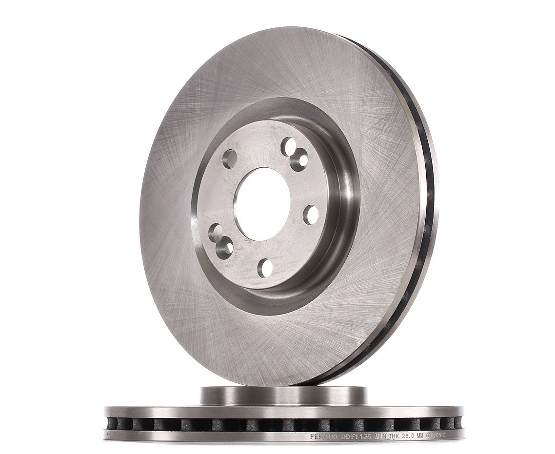 FERODO Disques De Frein DDF1139 Frein à Disque,Disque de frein RENAULT,ESPACE III JE0_,AVANTIME DE0_