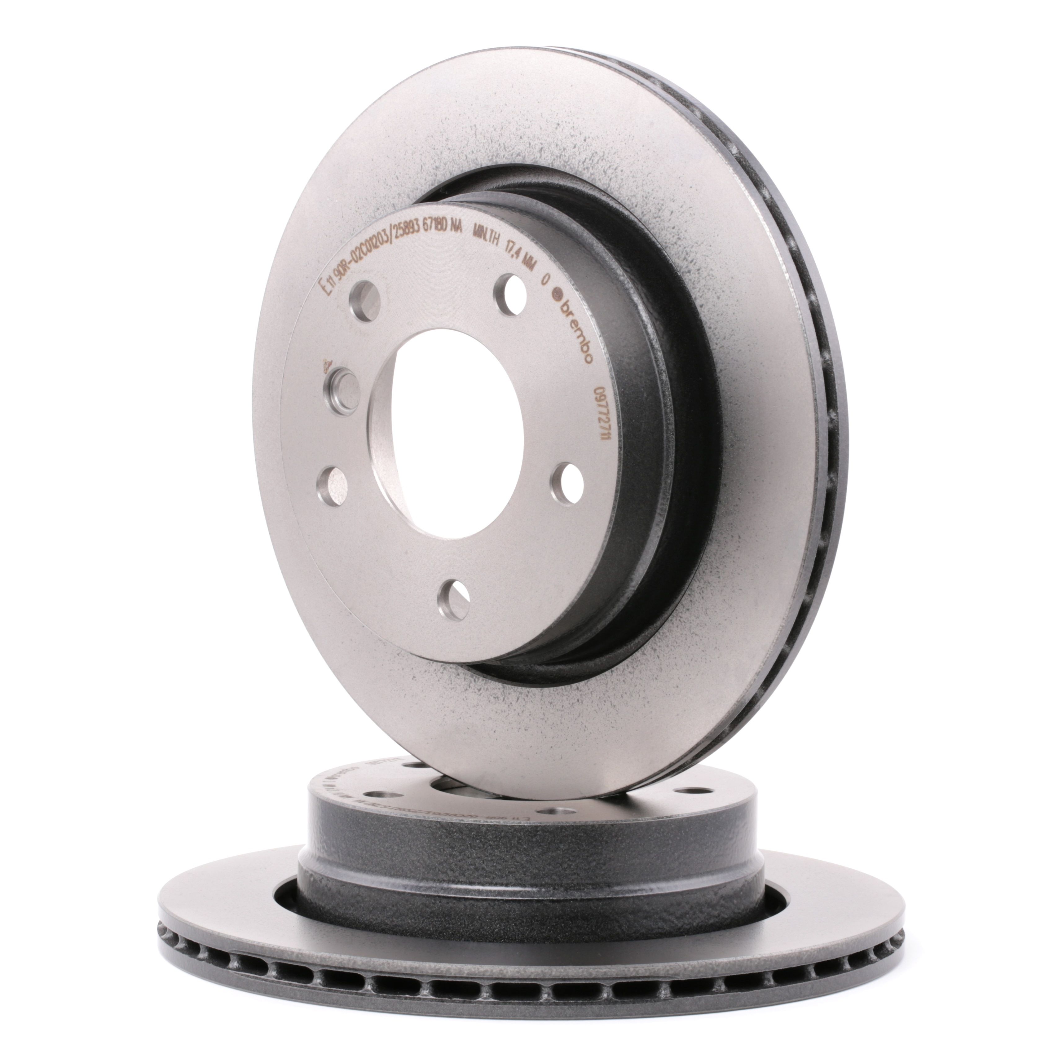 BREMBO Disques De Frein 09.7727.11 Frein à Disque,Disque de frein BMW,3 E46,3 Coupé E46,3 E36,3 Tour