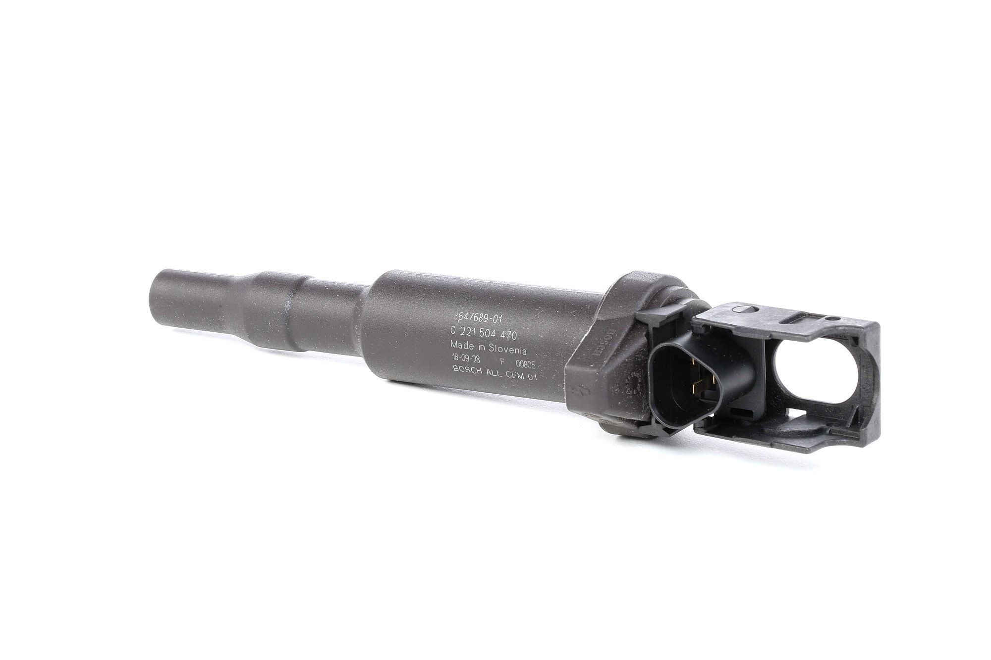 BOSCH Bobines d'Allumage 0 221 504 470 Bobine d'allumage BMW,PEUGEOT,CITROËN,3 E90,5 E60,X3 E83,X5 E