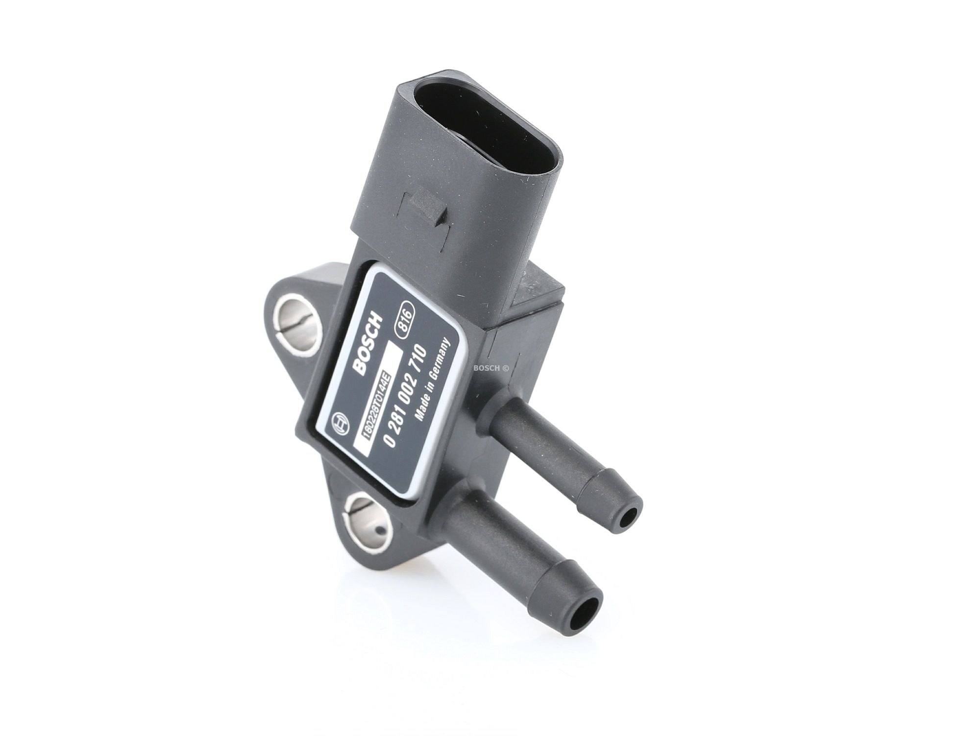 BOSCH Capteur, pression des gaz échappement 0 281 002 710 VW,SKODA,AUDI,GOLF V 1K1,POLO 9N_,TOURAN 1