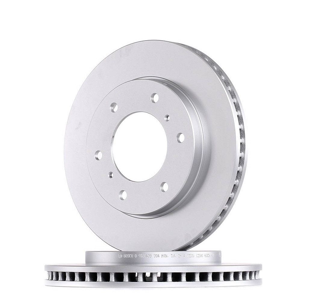 BOSCH Disques De Frein 0 986 479 704 Frein à Disque,Disque de frein FIAT,MITSUBISHI,FULLBACK Pick-up
