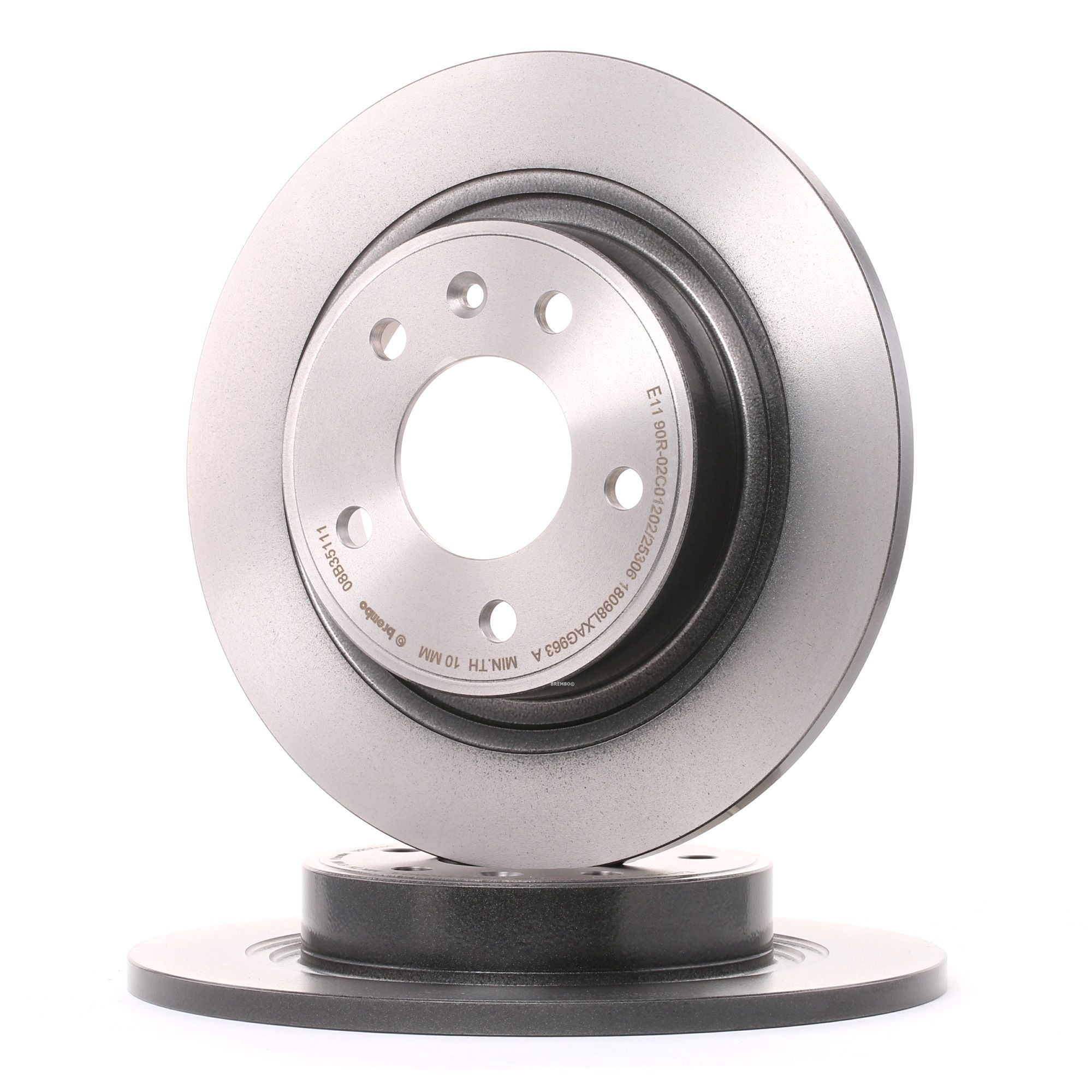 BREMBO Disques De Frein 08.B351.11 Frein à Disque,Disque de frein OPEL,CHEVROLET,VAUXHALL,ASTRA J,ZA