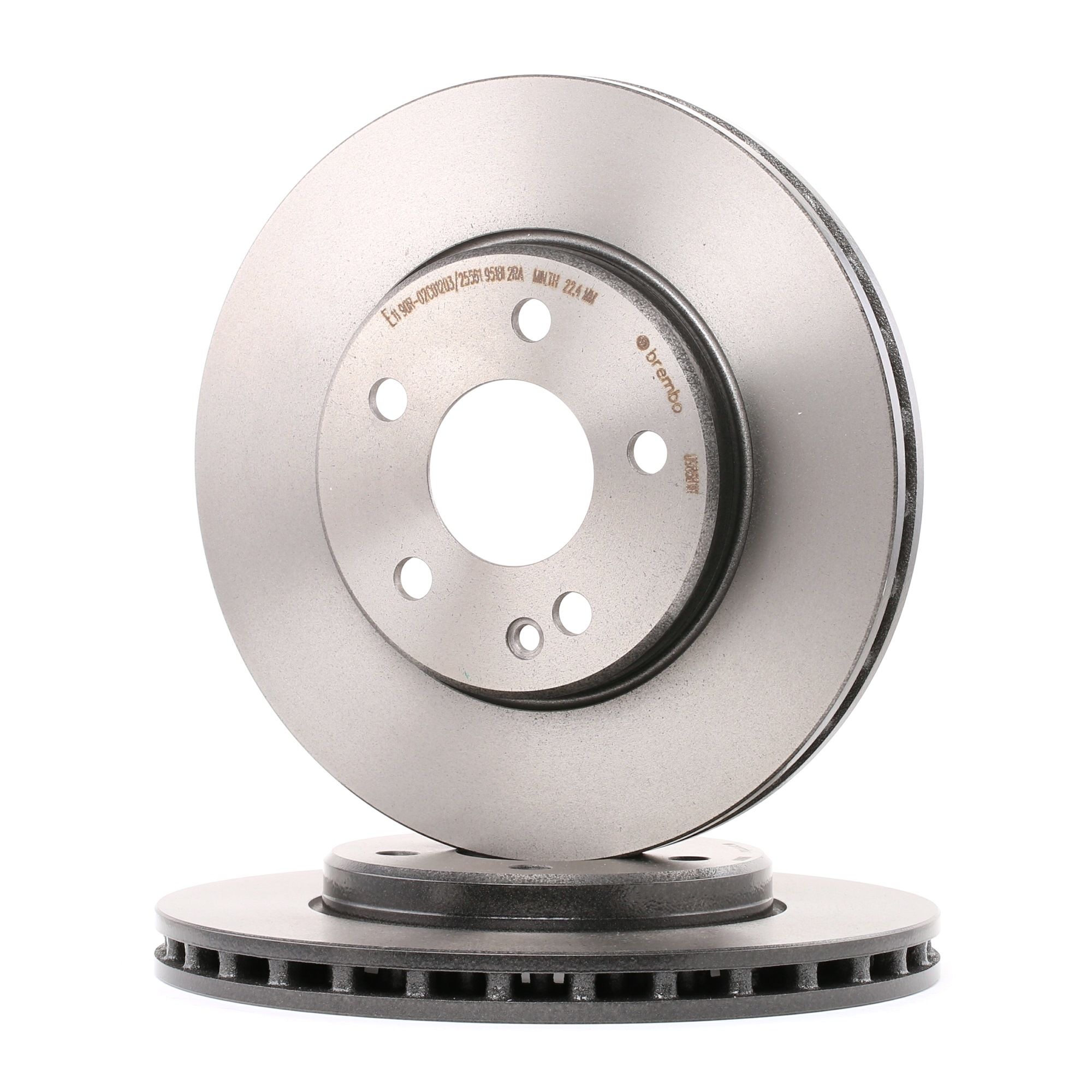 BREMBO Disques De Frein 09.8681.11 Frein à Disque,Disque de frein MERCEDES-BENZ,CLASE B W245,CLASE A