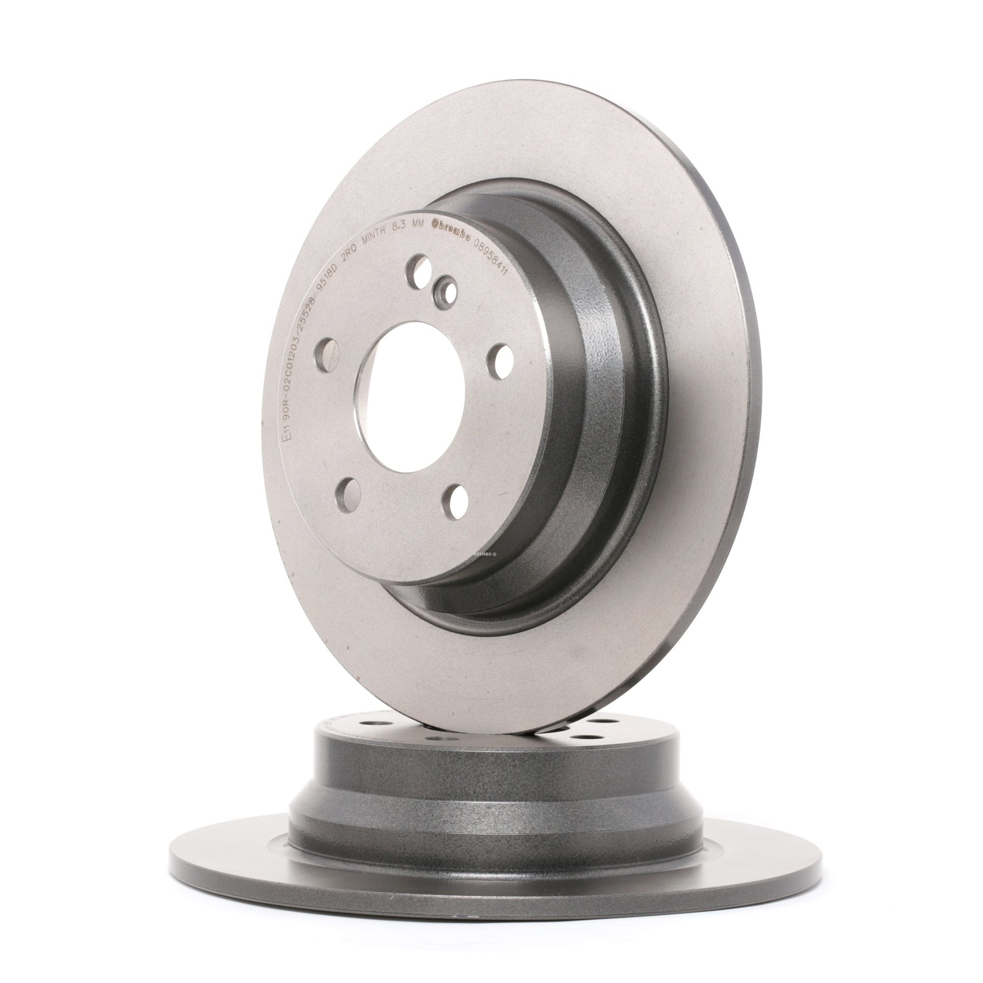 BREMBO Disques De Frein 08.9584.11 Frein à Disque,Disque de frein MERCEDES-BENZ,CLASE E W211,CLASE E