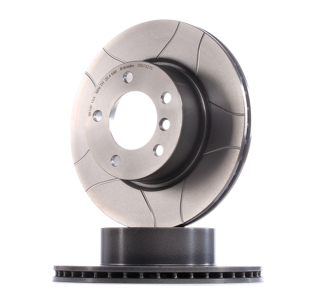 BREMBO Disques De Frein 09.9752.75 Frein à Disque,Disque de frein BMW,3 E90,1 E87,1 E81,1 Coupé E82,