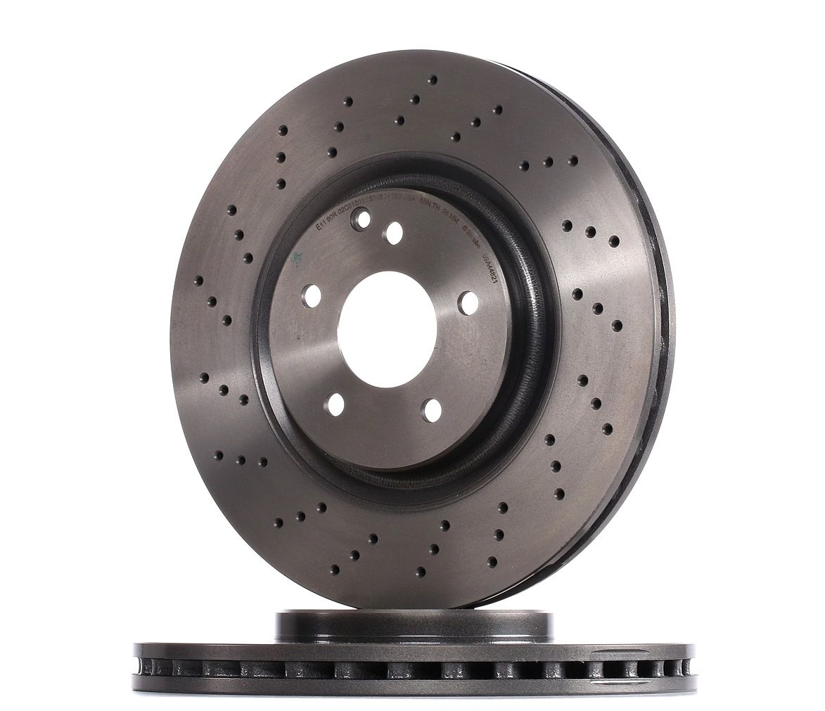 BREMBO Disques De Frein 09.A448.21 Frein à Disque,Disque de frein MERCEDES-BENZ,CLASE C W203,CLK C20