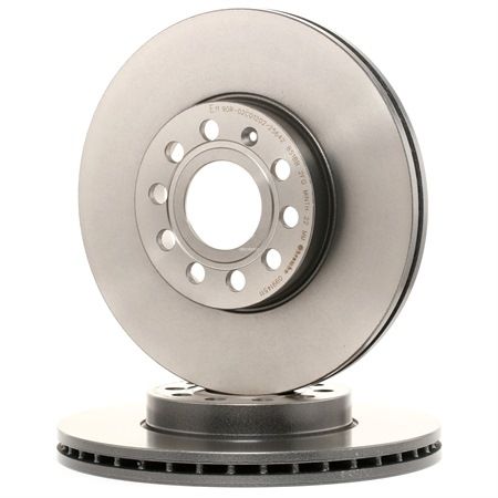 Bremsscheibe Bremsscheibendicke: 25mm, Lochanzahl: 5, Ø: 288mm mit OEM-Nummer 5C0 615 301 D