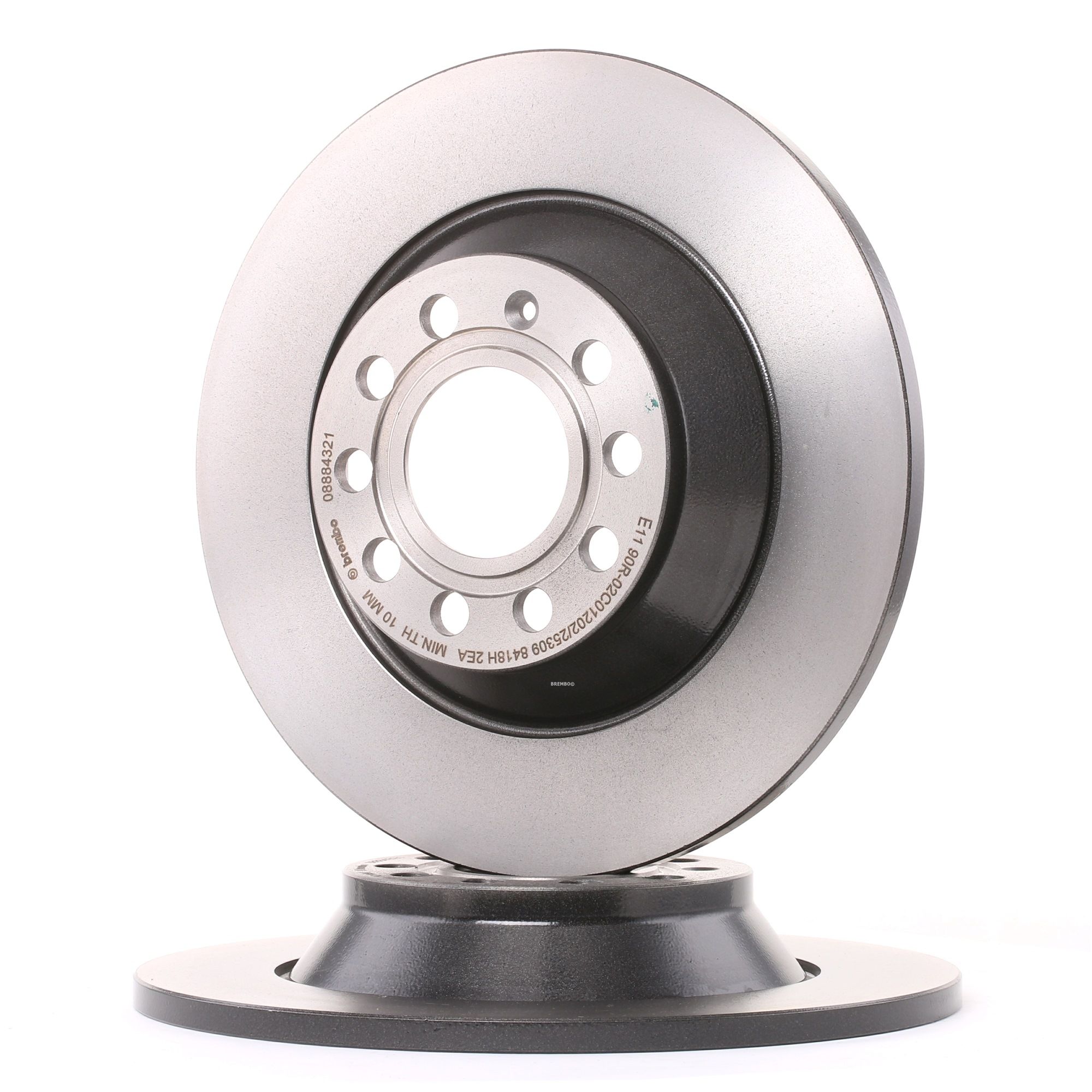 BREMBO Disques De Frein 08.8843.21 Frein à Disque,Disque de frein AUDI,A6 4F2, C6,A6 Avant 4F5, C6