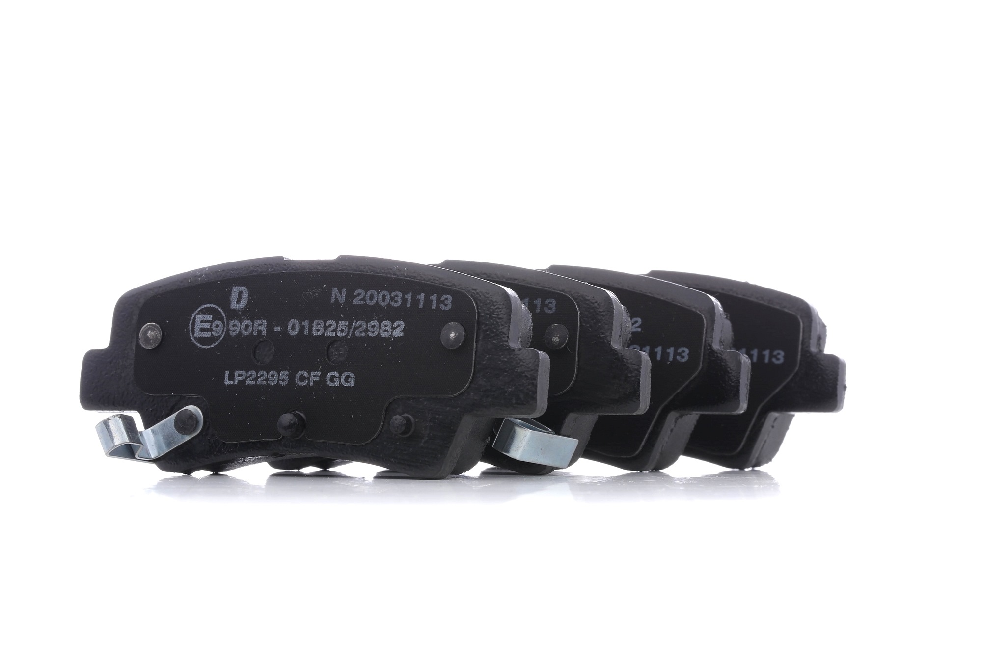 DELPHI Plaquettes De Frein LP2295 Jeu De Plaquettes De Frein,Jeu de plaquettes de frein, frein à dis