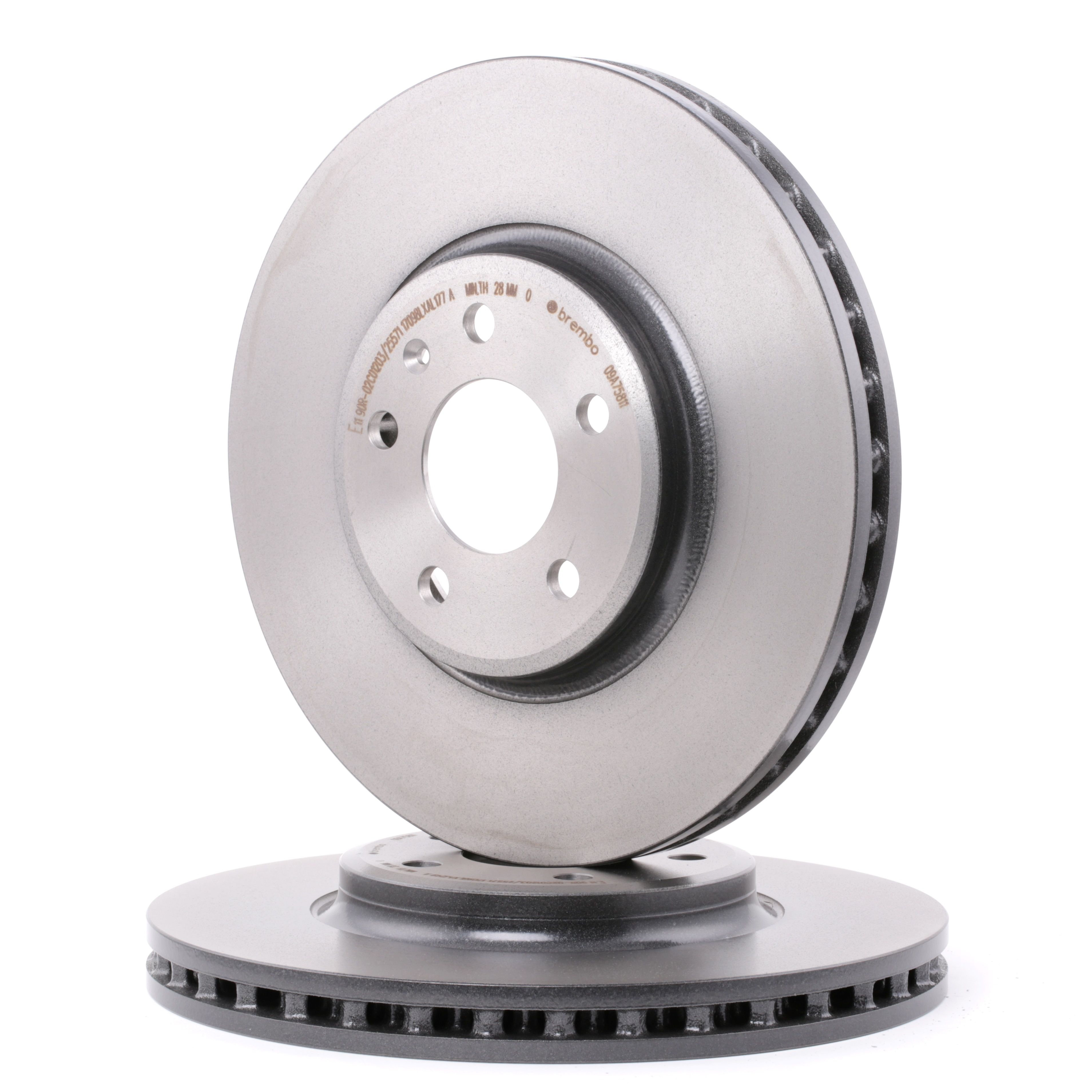 BREMBO Disques De Frein 09.A758.11 Frein à Disque,Disque de frein AUDI,A4 8K2, B8,A4 Avant 8K5, B8,Q
