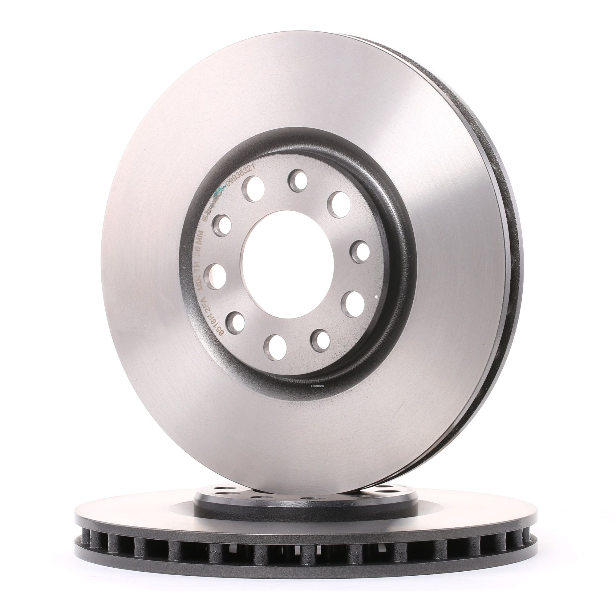 Coppia Dischi Freno BREMBO 08.9364.21 ALFA ROMEO FIAT JEEP