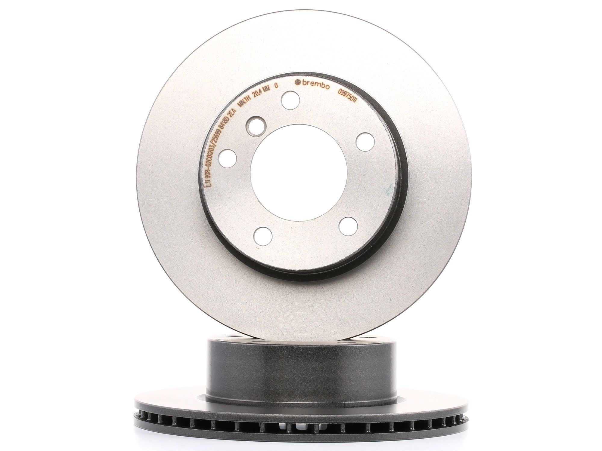 BREMBO Disques De Frein 09.9750.11 Frein à Disque,Disque de frein BMW,1 E87,1 E81