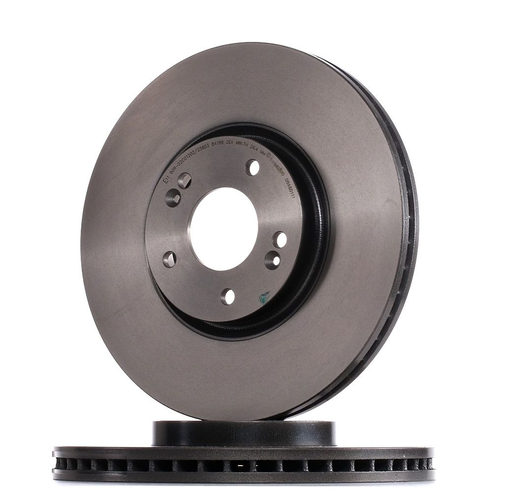 BREMBO Disques De Frein 09.A601.11 Frein à Disque,Disque de frein HYUNDAI,SANTA FÉ I SM,SANTA FÉ II 