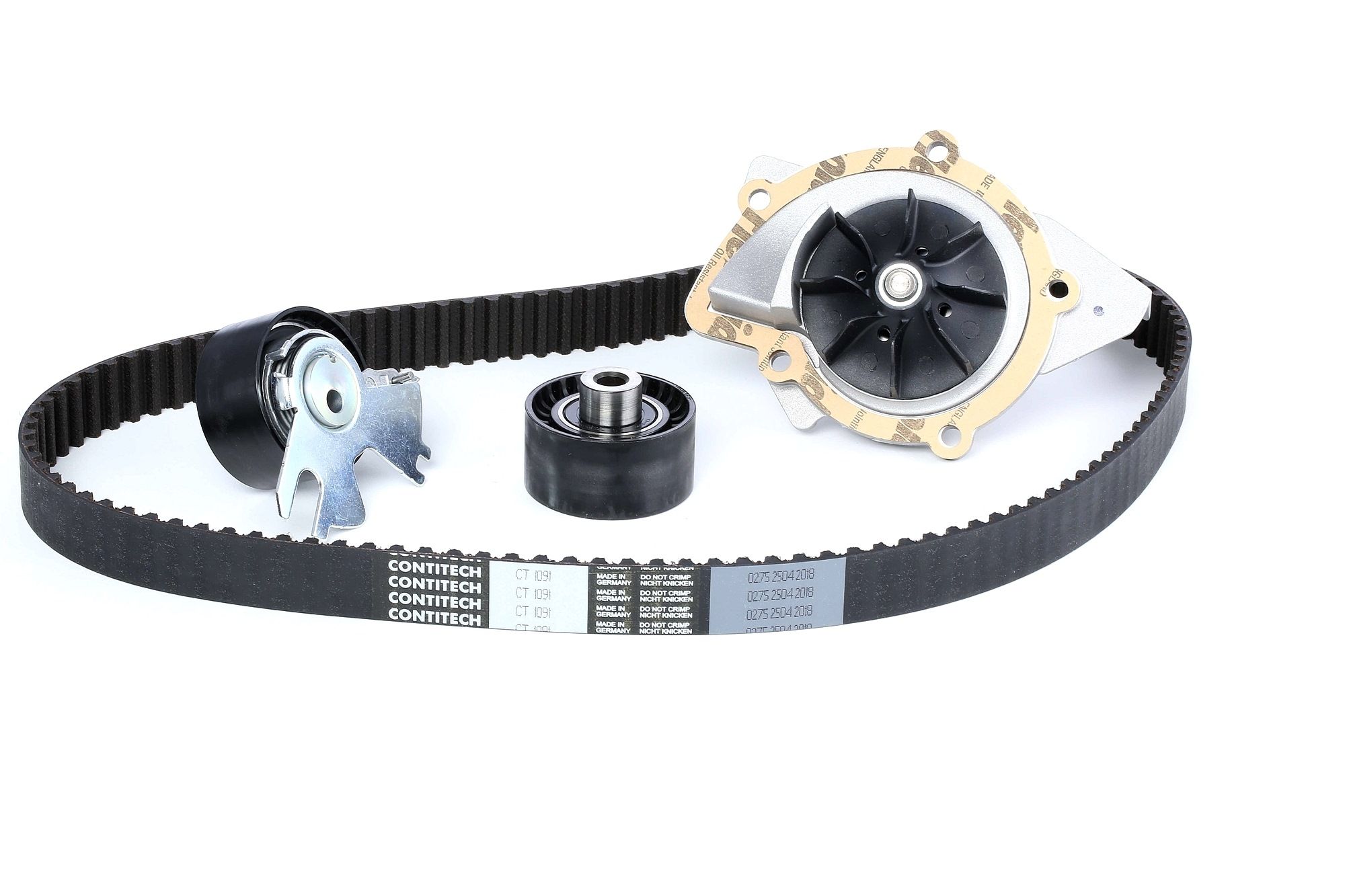 CONTITECH Pompe à Eau + Kit De Distribution CT1091WP1 Pompe à eau + kit de courroie de distribution