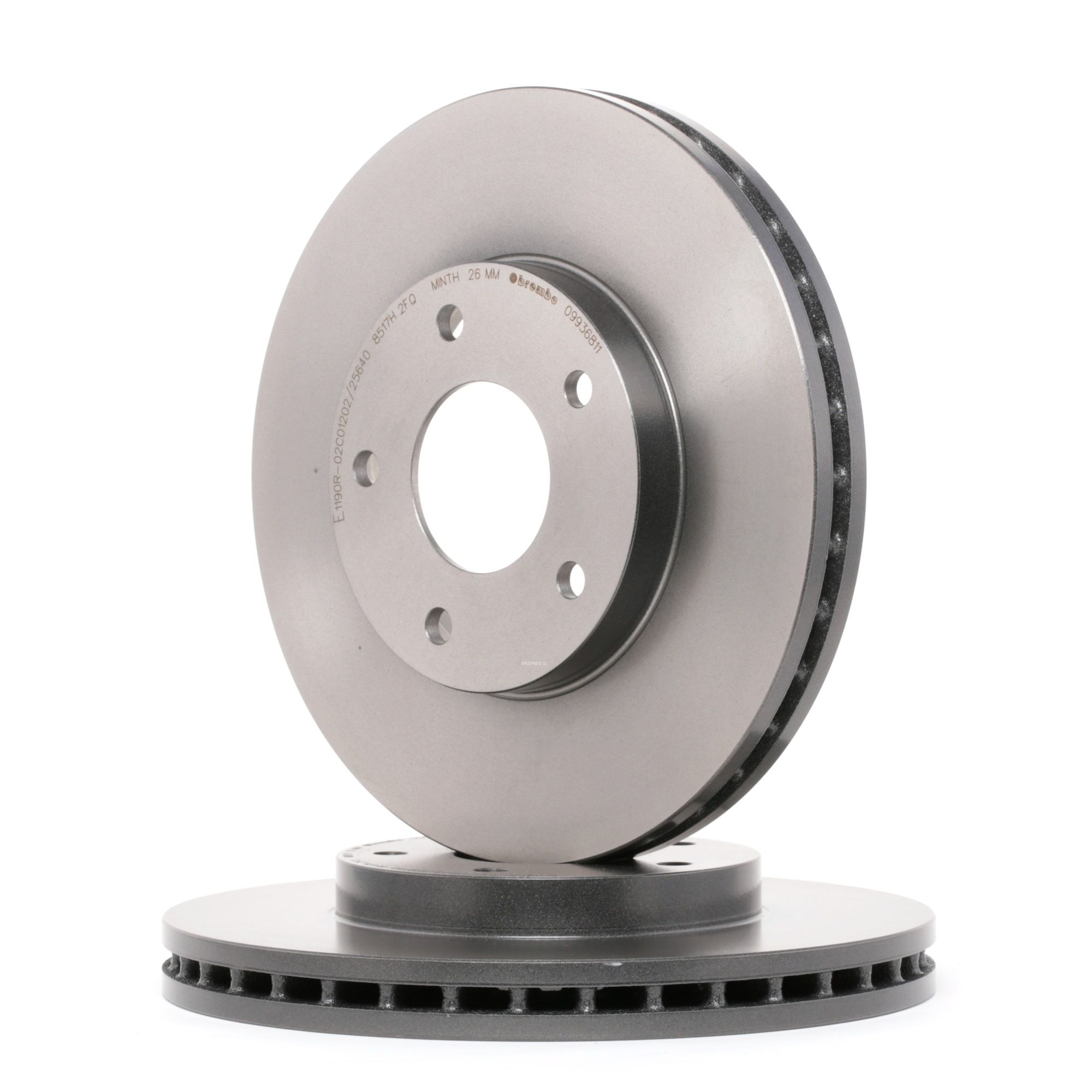 BREMBO Disques De Frein 09.9368.11 Frein à Disque,Disque de frein NISSAN,X-TRAIL T30,ALMERA TINO V10