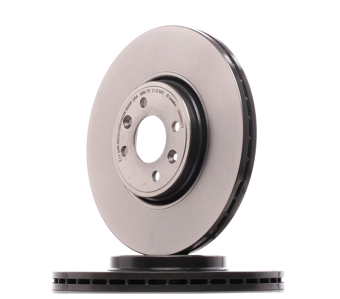 BREMBO Disques De Frein 09.9895.11 Frein à Disque,Disque de frein RENAULT,SCÉNIC II JM0/1_,GRAND SCÉ