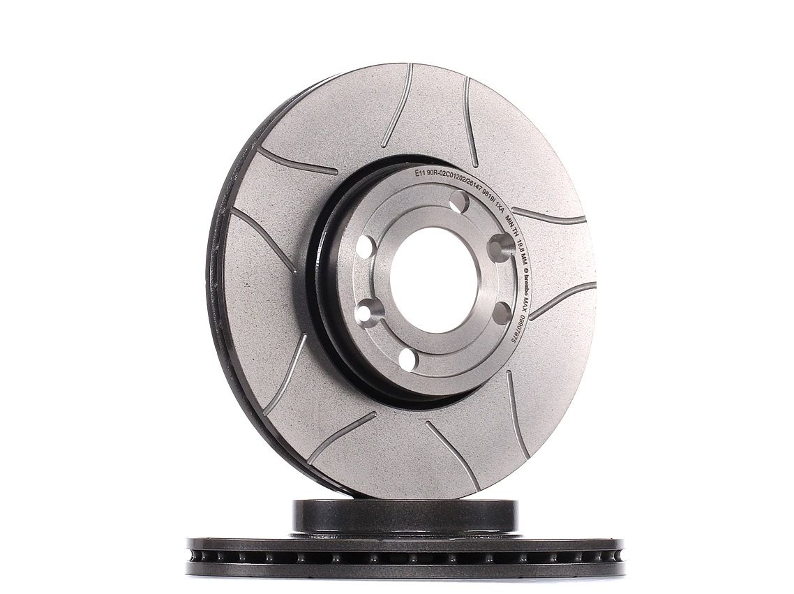 BREMBO Disques De Frein 09.9078.75 Frein à Disque,Disque de frein NISSAN,RENAULT,DACIA,MICRA III K12