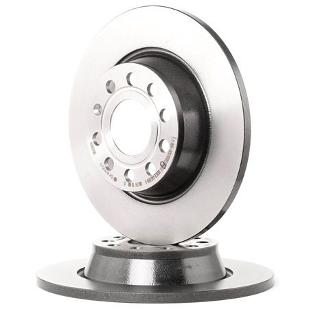 Bremsscheibe Bremsscheibendicke: 12mm, Lochanzahl: 5, Ø: 282mm mit OEM-Nummer 3CD615601