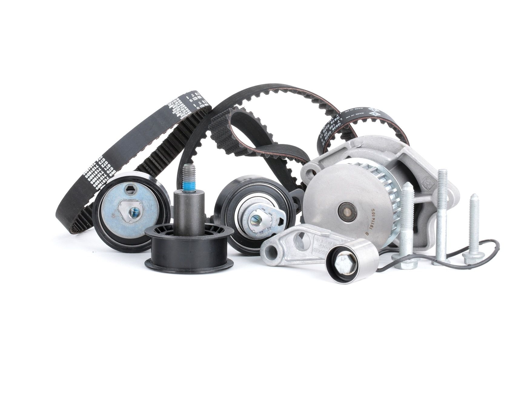 INA Pompe à Eau + Kit De Distribution 530 0089 31 Pompe à eau + kit de courroie de distribution VW,S