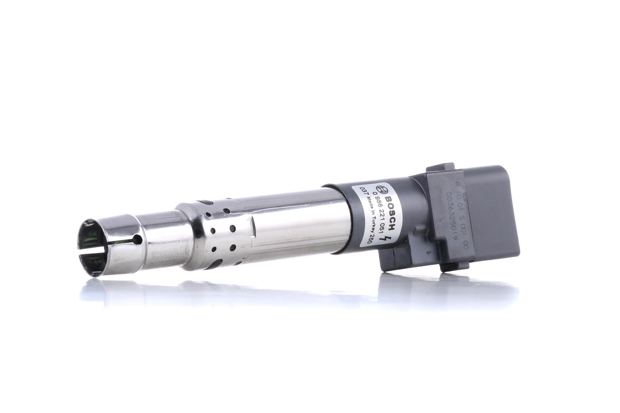 BOSCH Bobines d'Allumage 0 986 221 051 Bobine d'allumage VW,AUDI,SEAT,GOLF IV 1J1,GOLF V 1K1,TOUAREG