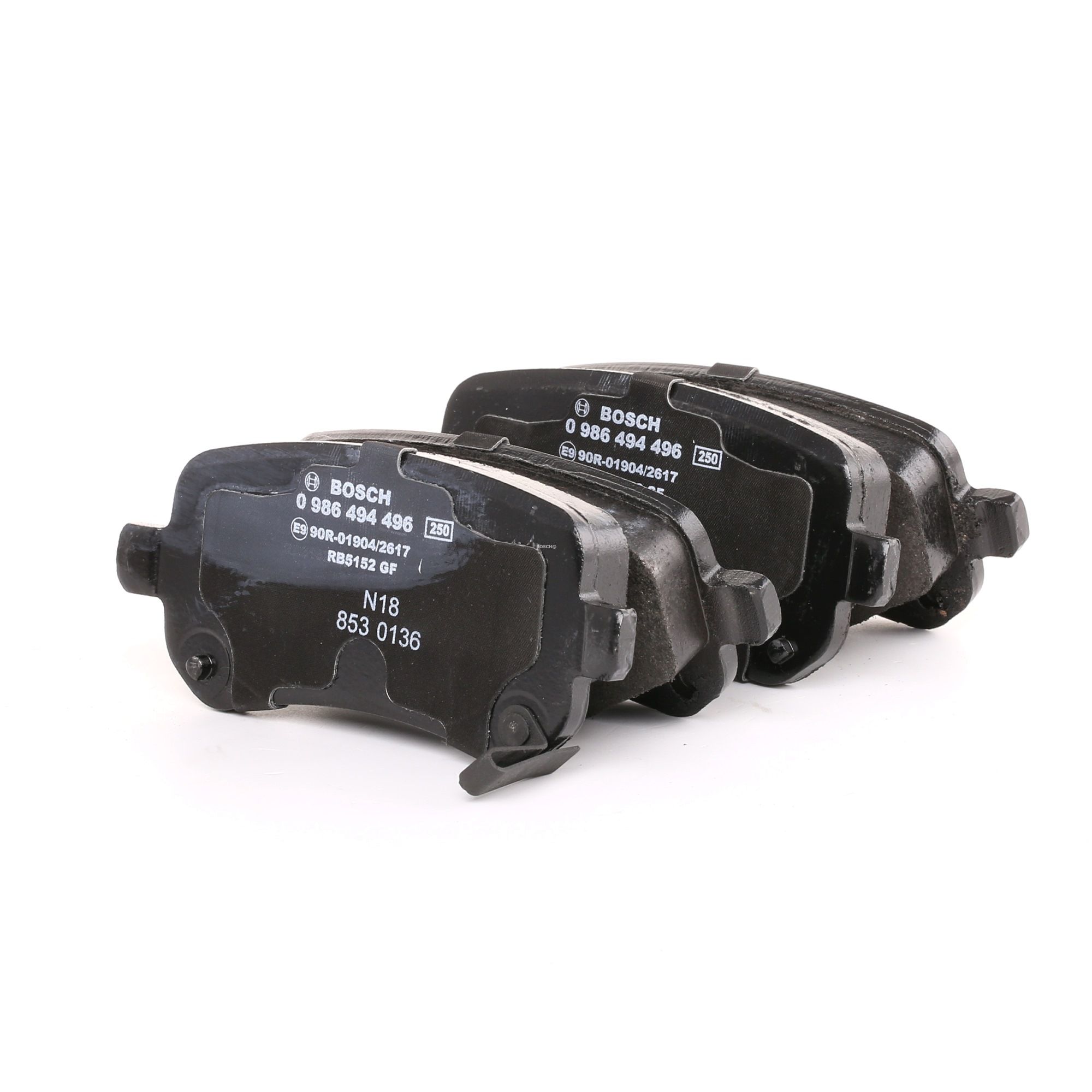 BOSCH Plaquettes De Frein 0 986 494 496 Jeu De Plaquettes De Frein,Jeu de plaquettes de frein, frein