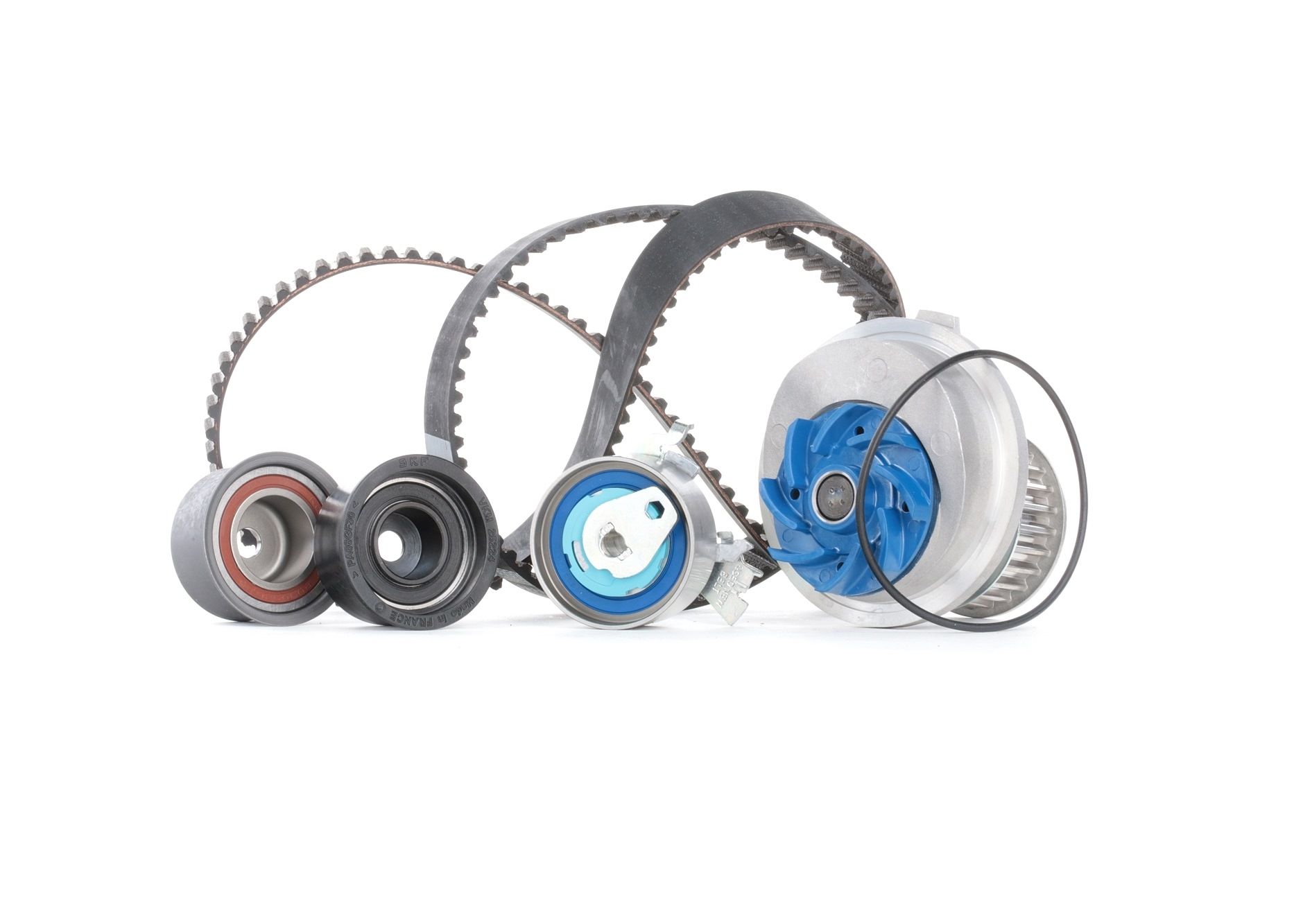 SKF Pompe à Eau + Kit De Distribution VKMC 05142 Pompe à eau + kit de courroie de distribution OPEL,