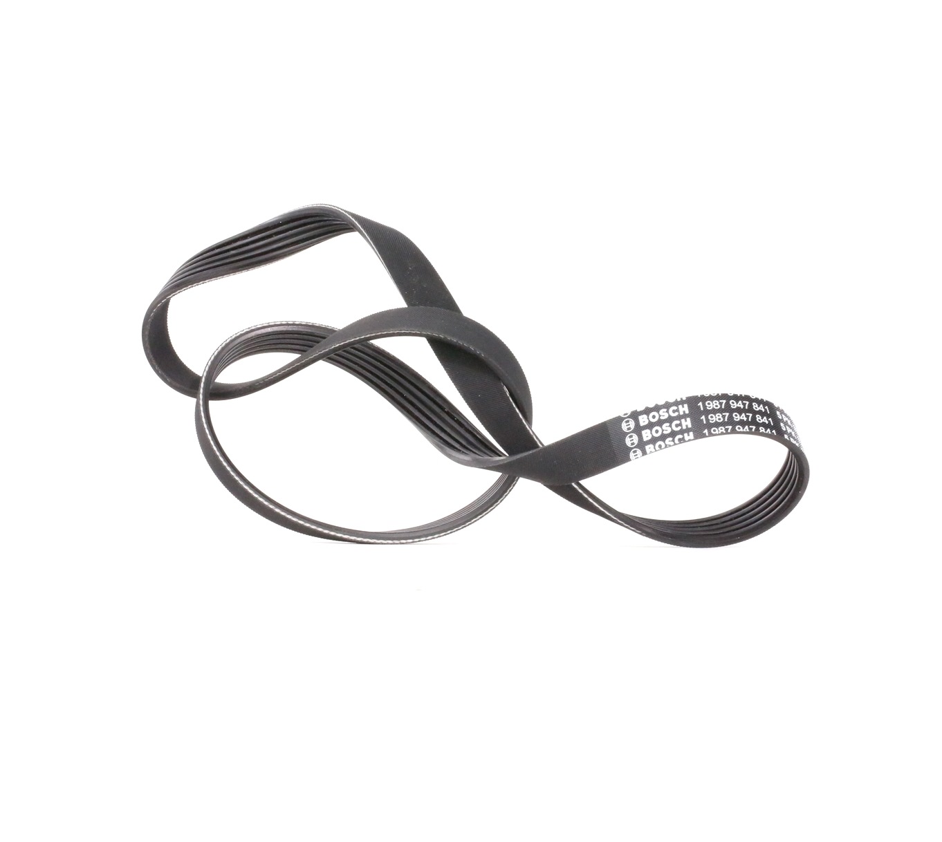 BOSCH Courroie Trapézoïdale à Nervures 1 987 947 841 FIAT,RENAULT,BMW,IDEA,PALIO Weekend 178DX,UNO 1