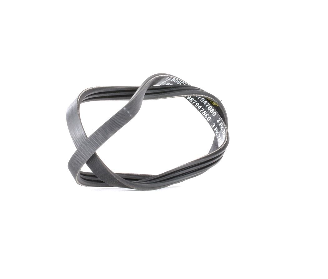 BOSCH Courroie Trapézoïdale à Nervures 1 987 947 880 RENAULT,MAZDA,HONDA,CLIO II BB0/1/2_, CB0/1/2_,