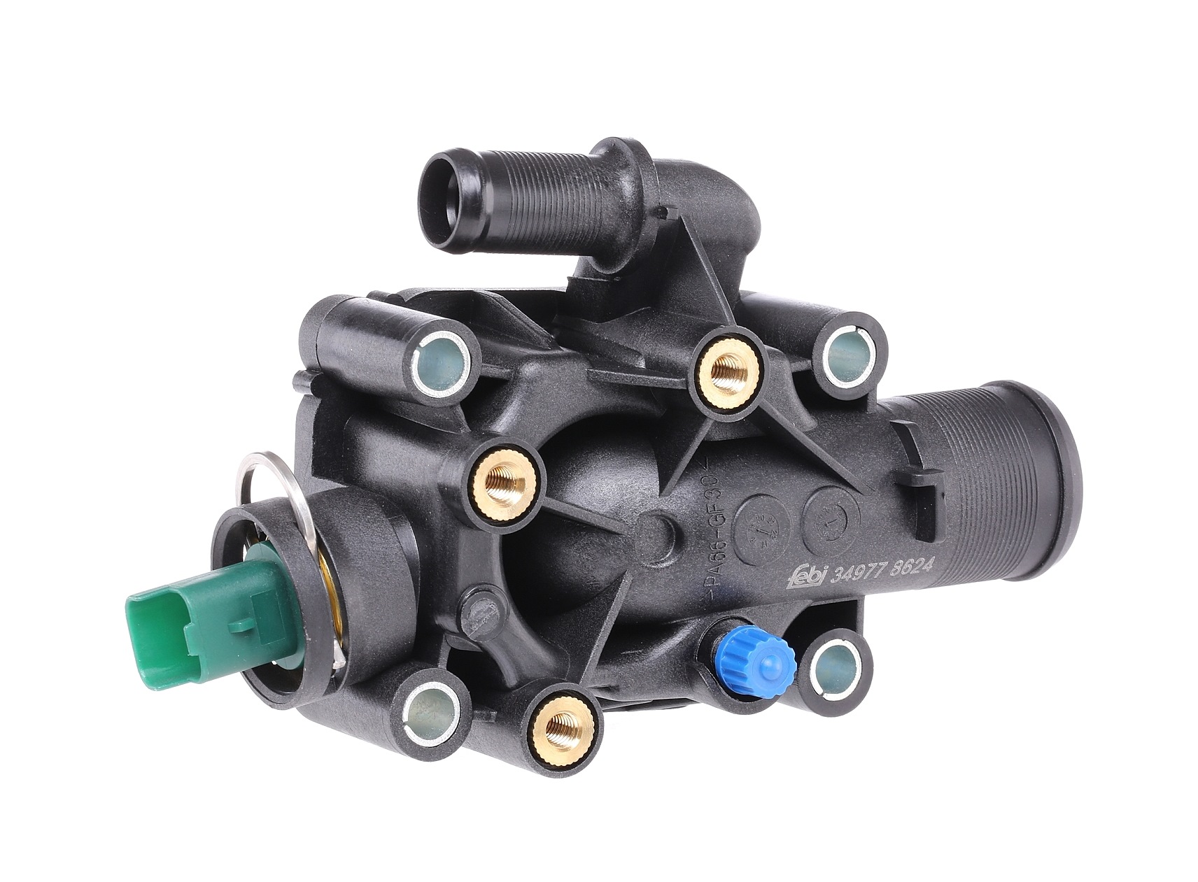 FEBI BILSTEIN Boîtier du thermostat 34977 PEUGEOT,CITROËN,206 Fastback 2A/C,207 WA_, WC_,307 3A/C,30