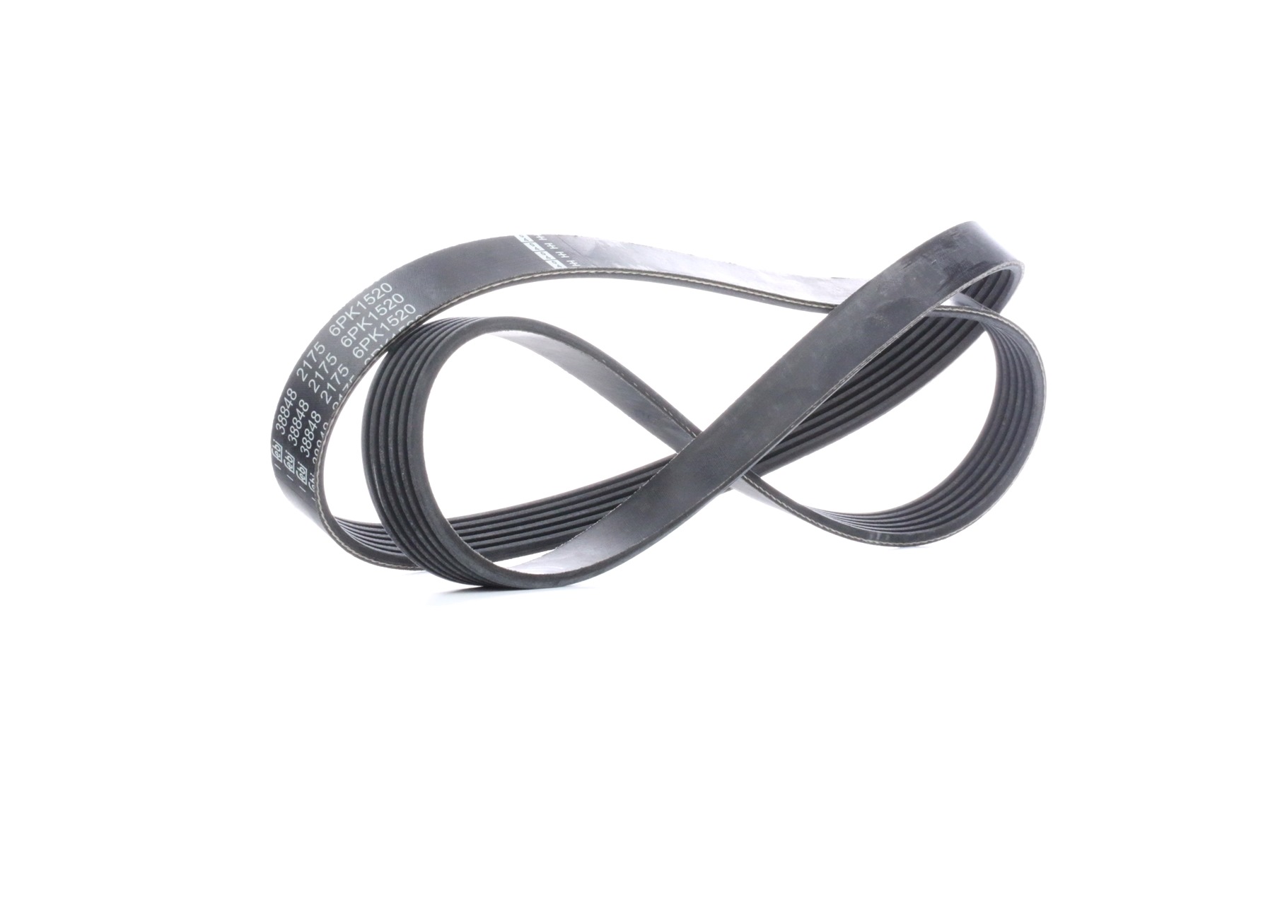 FEBI BILSTEIN Courroie Trapézoïdale à Nervures 38848 VW,SKODA,FORD,LUPO 6X1, 6E1,AMAROK Caja/Chasis