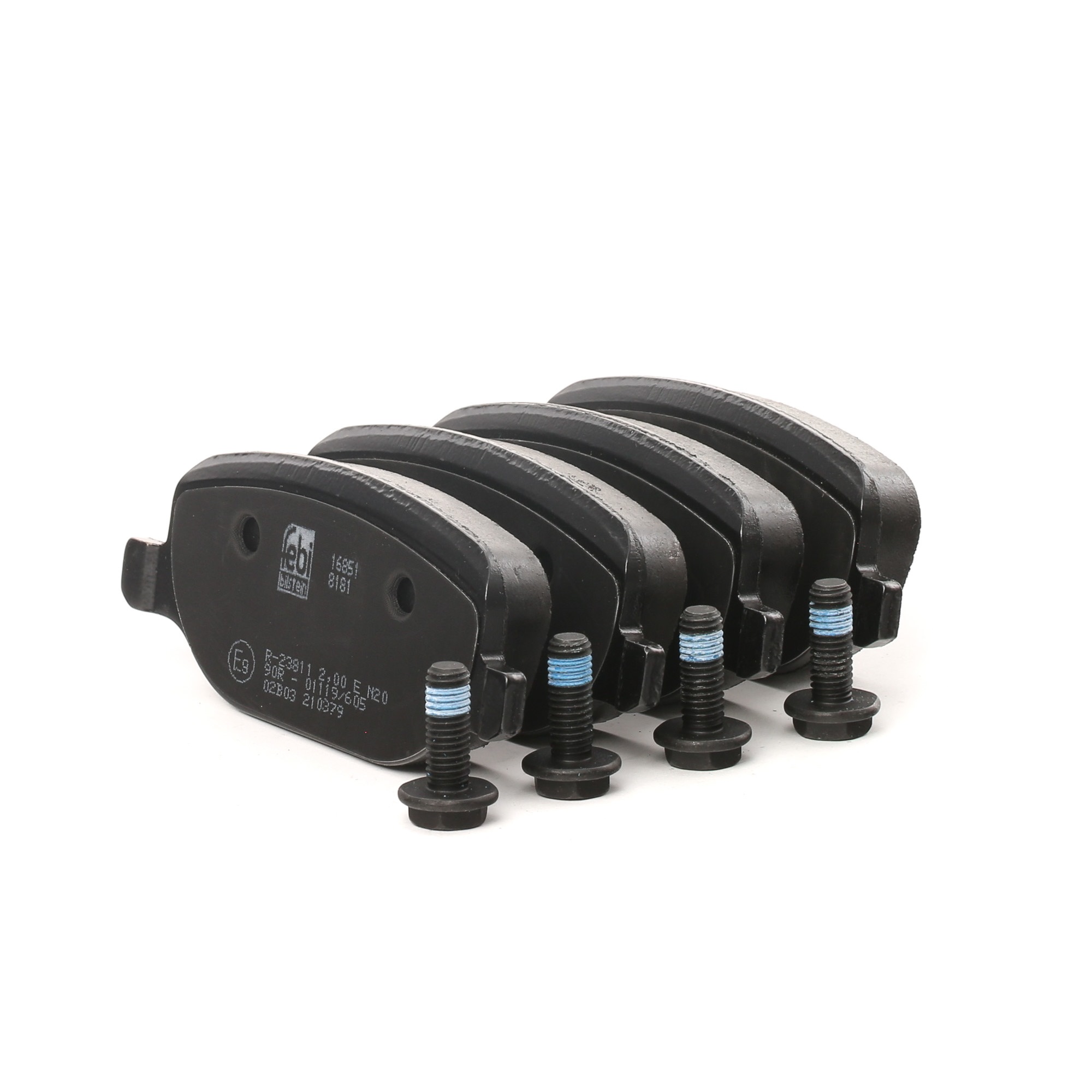 FEBI BILSTEIN Plaquettes De Frein 16851 Jeu De Plaquettes De Frein,Jeu de plaquettes de frein, frein