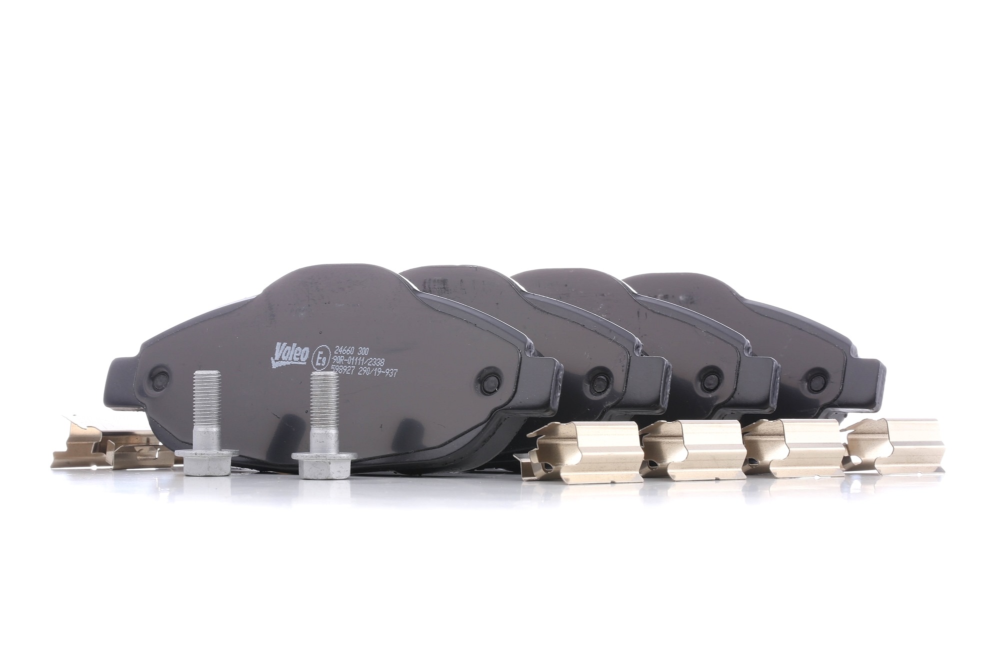 VALEO Plaquettes De Frein 598927 Jeu De Plaquettes De Frein,Jeu de plaquettes de frein, frein à disq