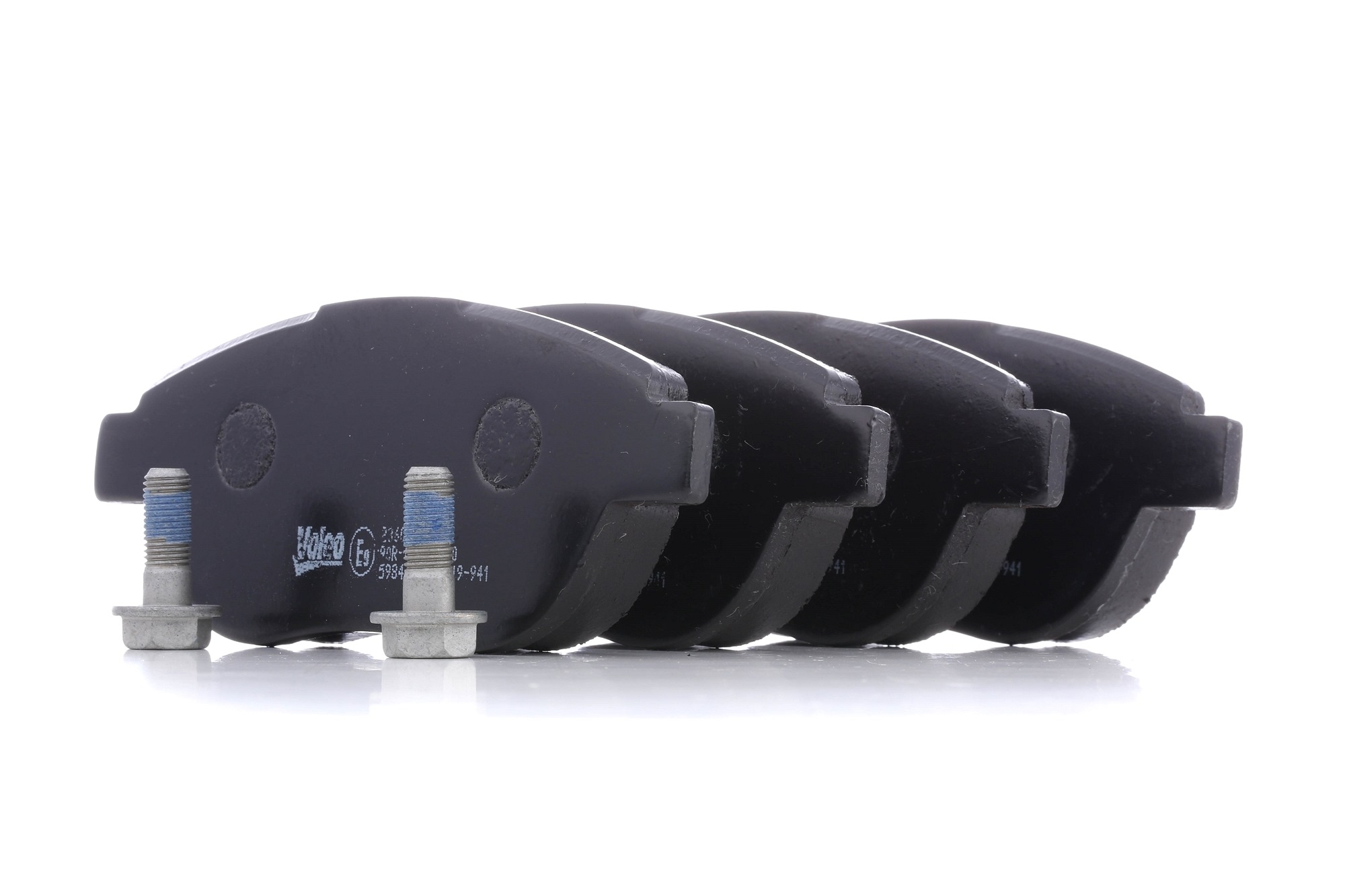 VALEO Plaquettes De Frein 598465 Jeu De Plaquettes De Frein,Jeu de plaquettes de frein, frein à disq