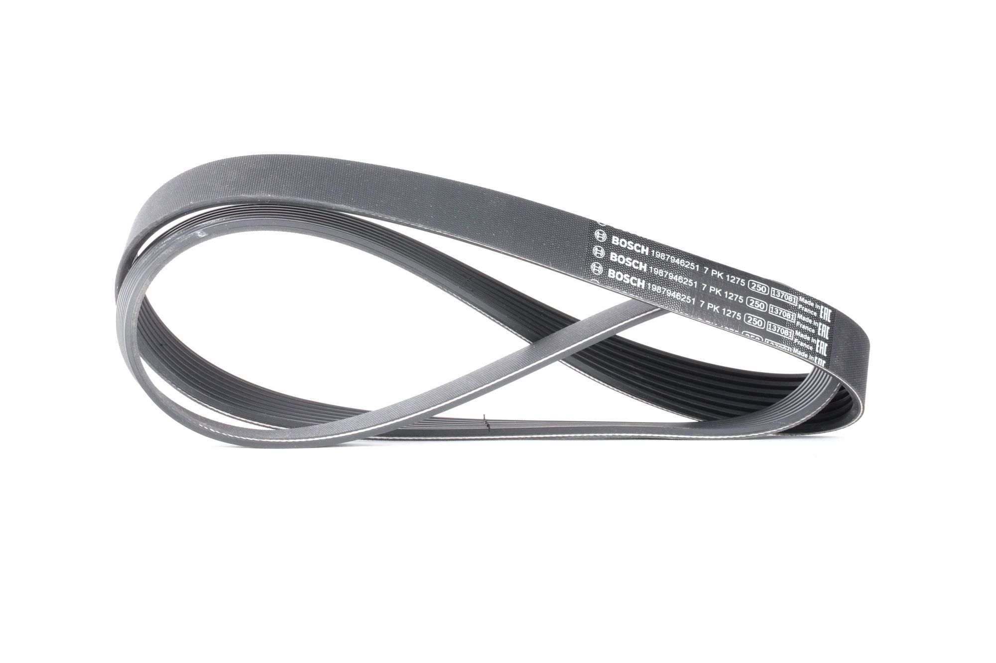 BOSCH Courroie Trapézoïdale à Nervures 1 987 946 251 NISSAN,VW,AUDI,NAVARA D40,PATHFINDER R51,NAVARA